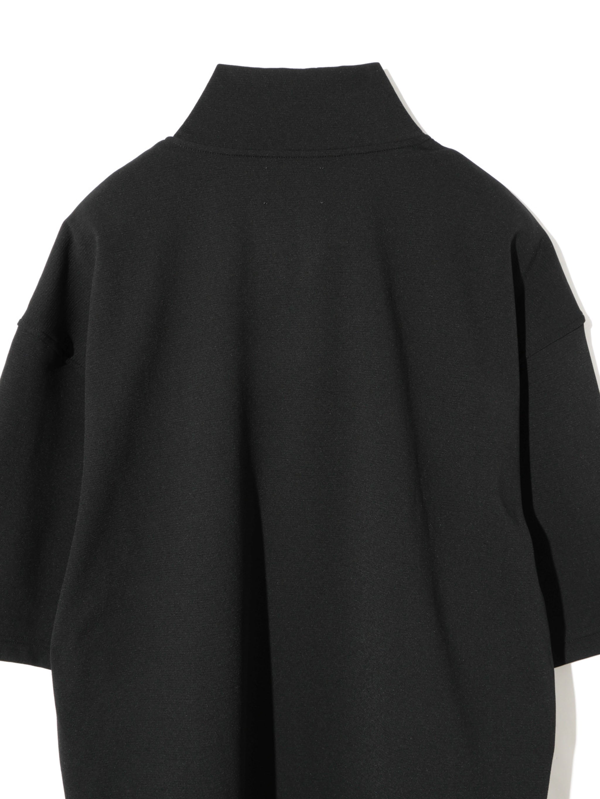 half zip wide pullover