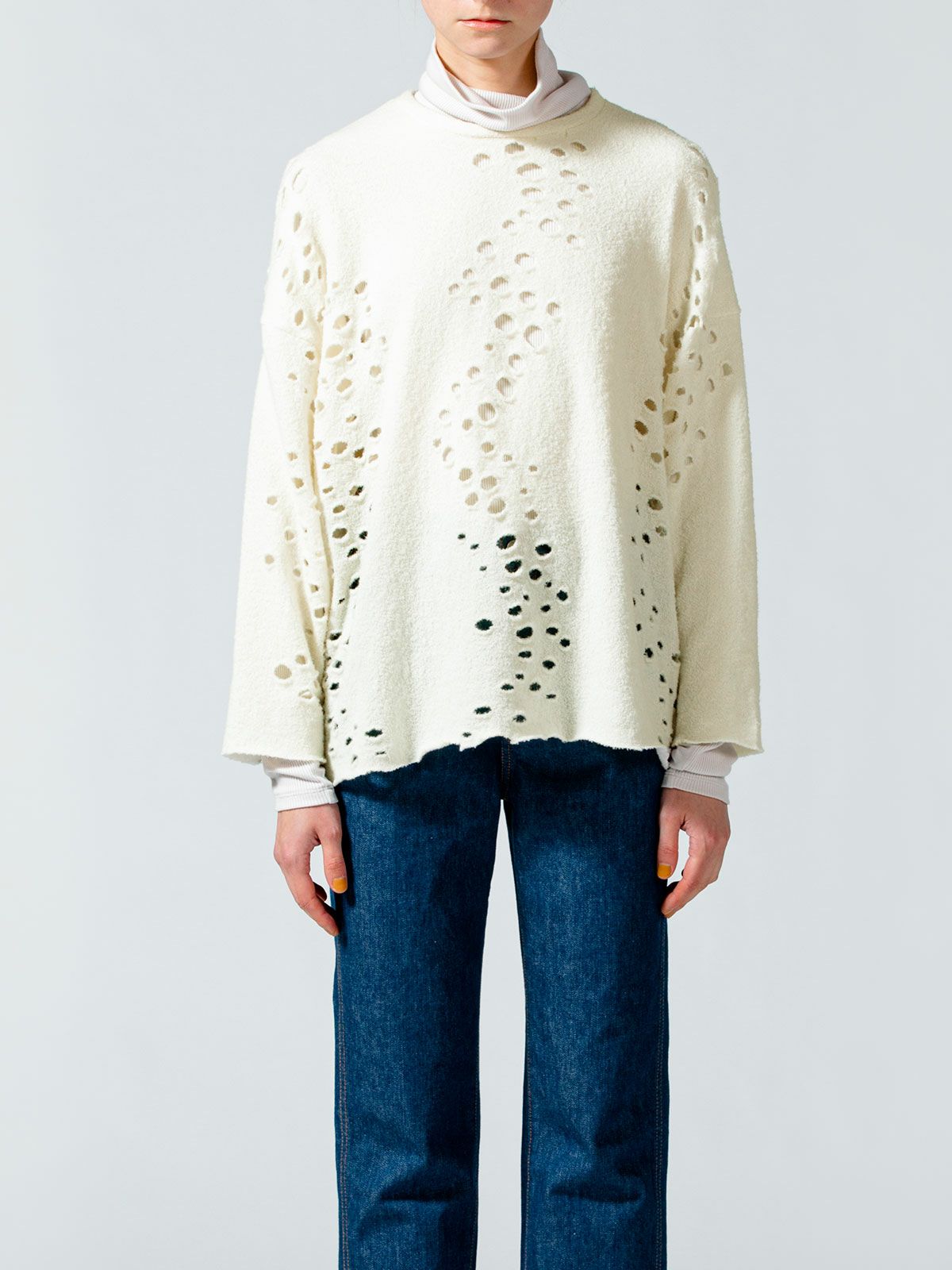 ホールニットプルオーバー(4-1112)