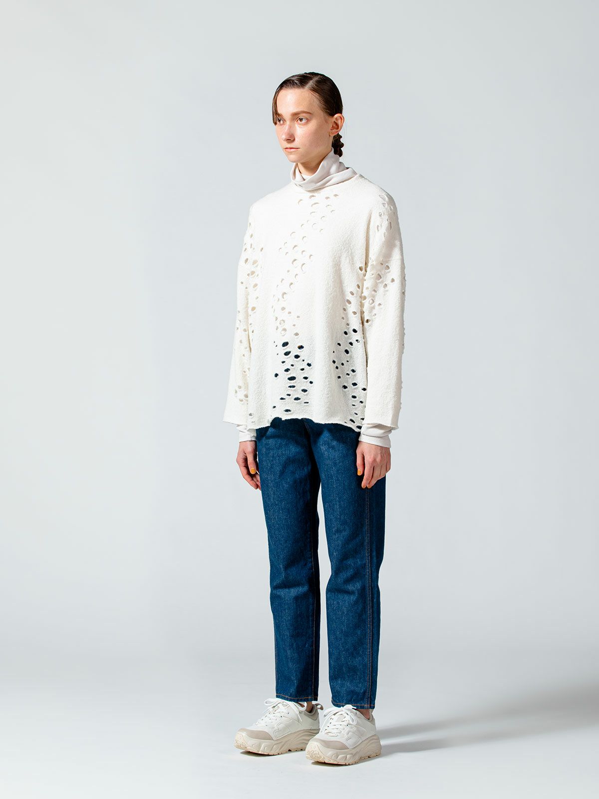 ホールニットプルオーバー(4-1112)