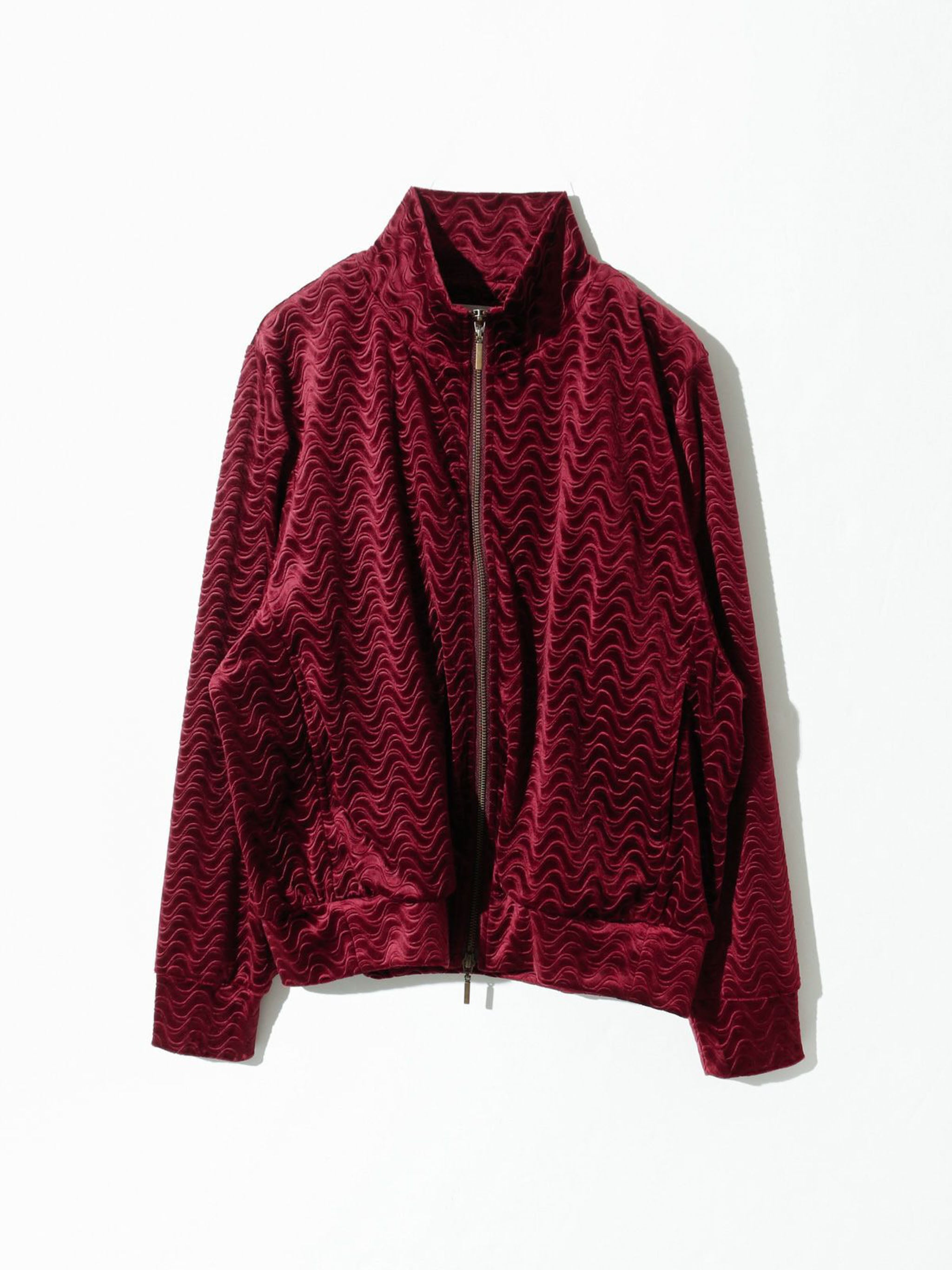 ピンティングベロアブルゾン(4-1118)