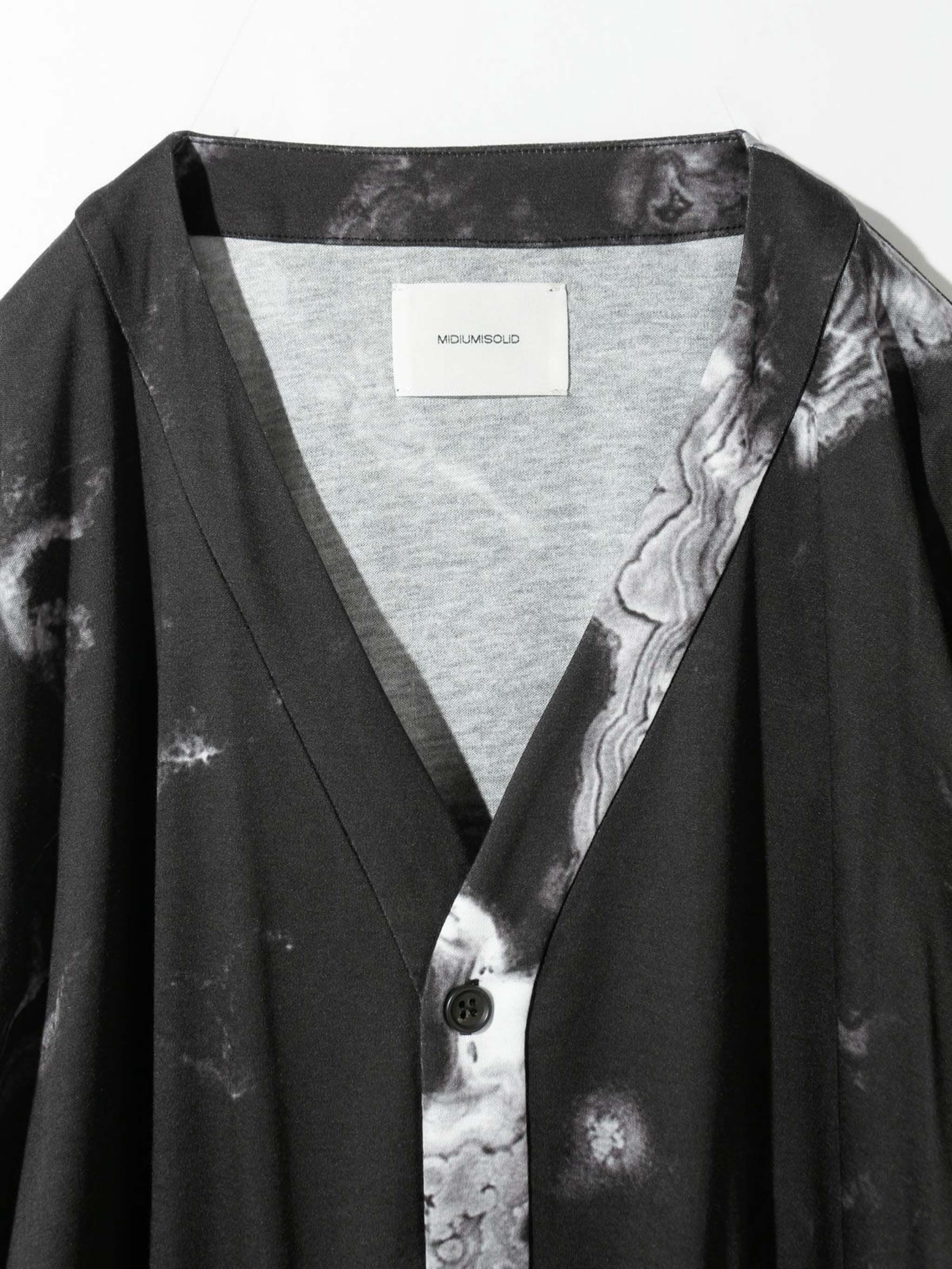 マーブルプリントカーディガン(4-1115)