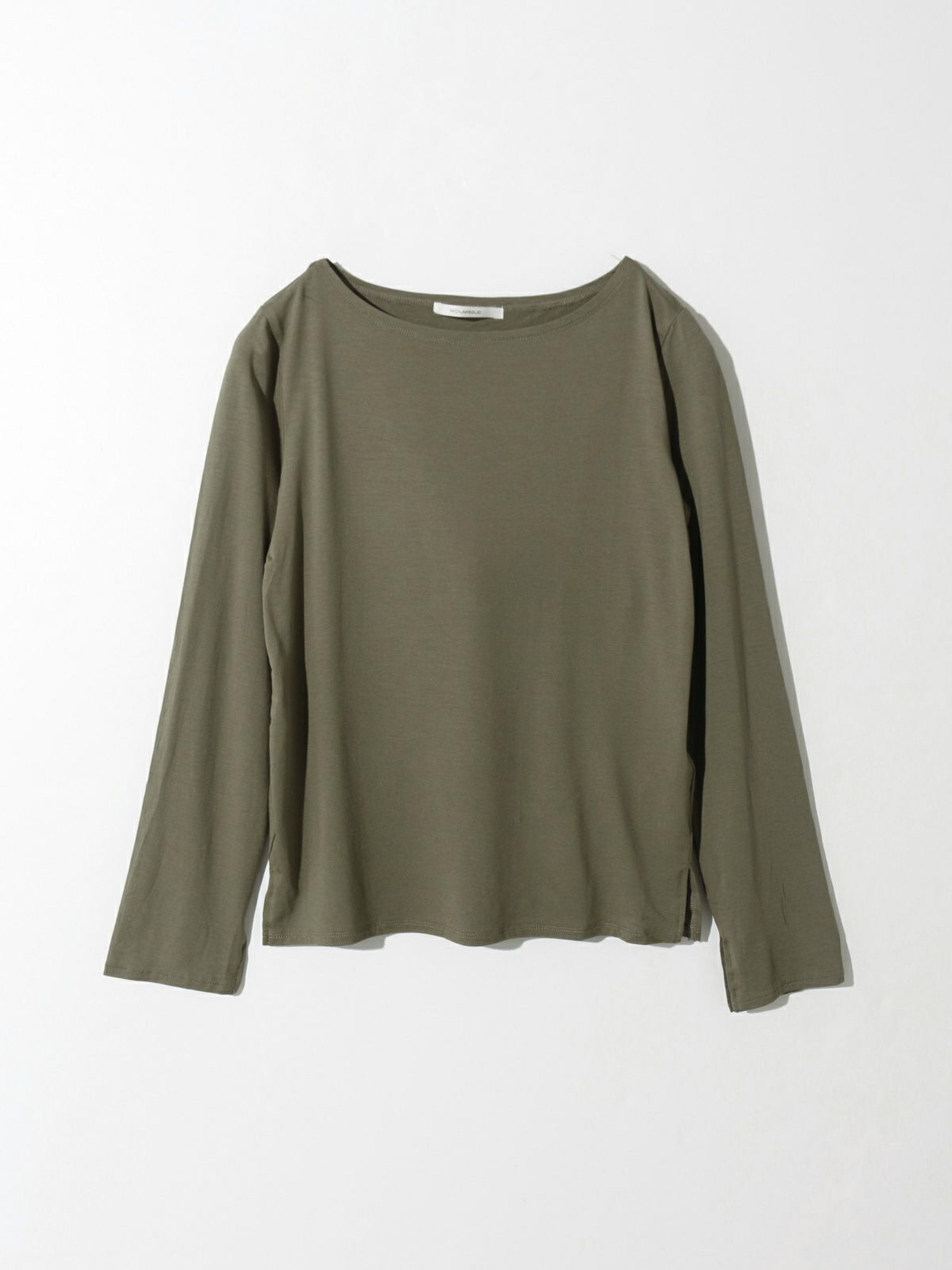 ボートネックインナープルオーバー(4-1108)