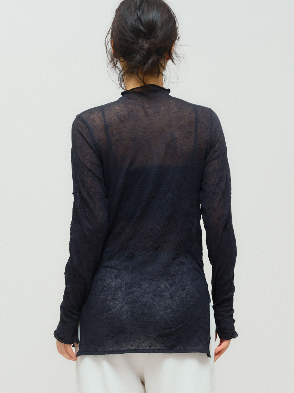 washar sheer high neck inner