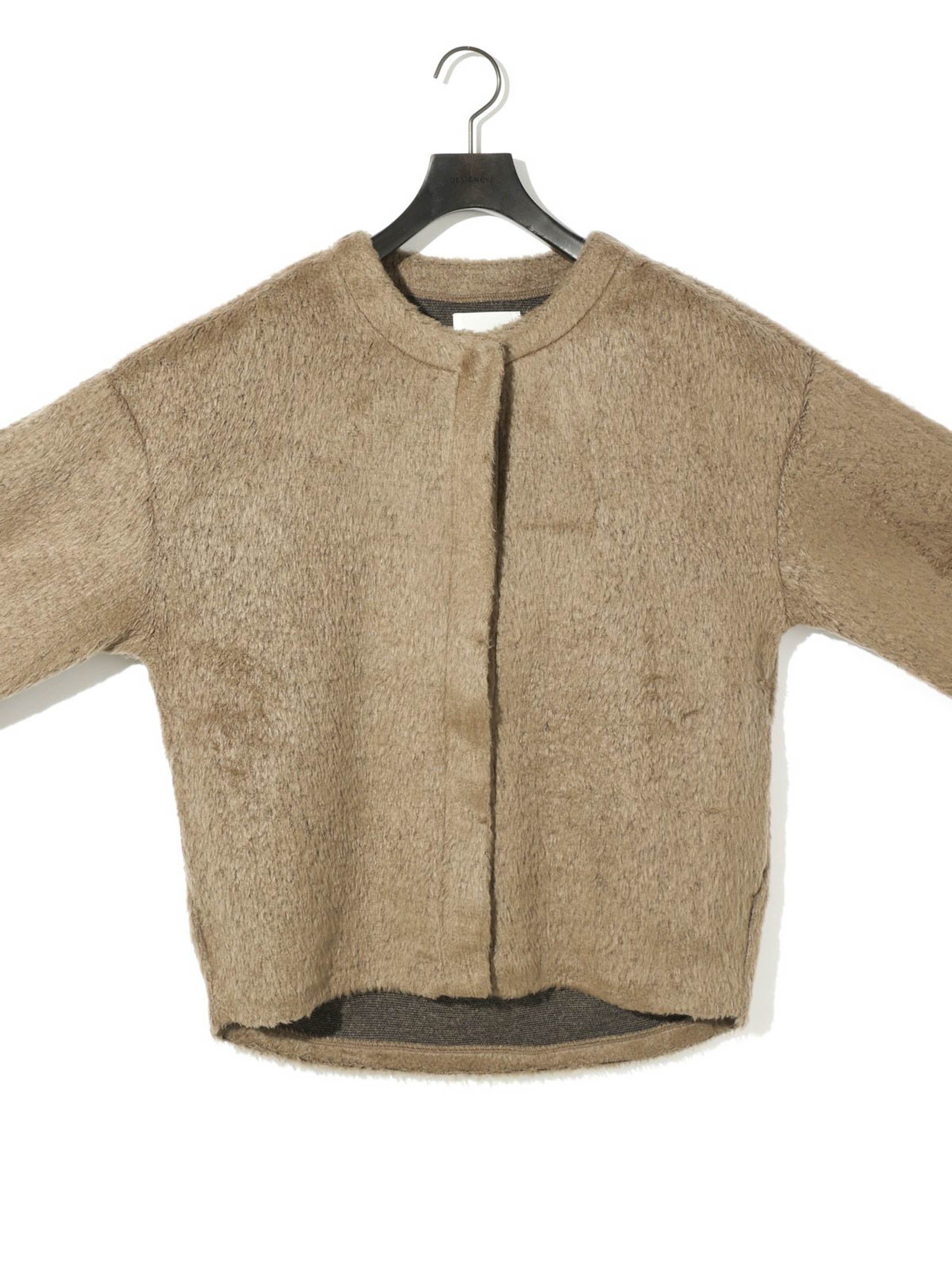 コクーンラウンドカーディガン