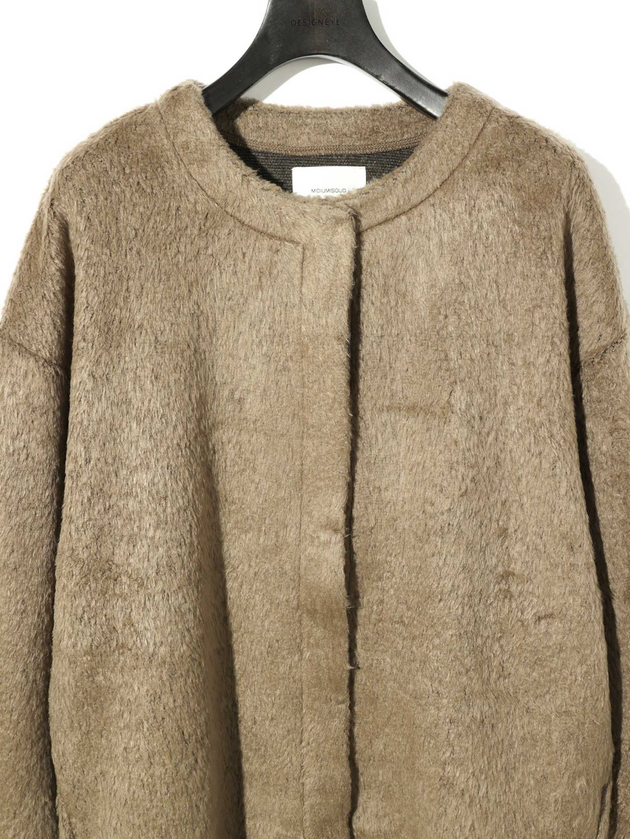 コクーンラウンドカーディガン