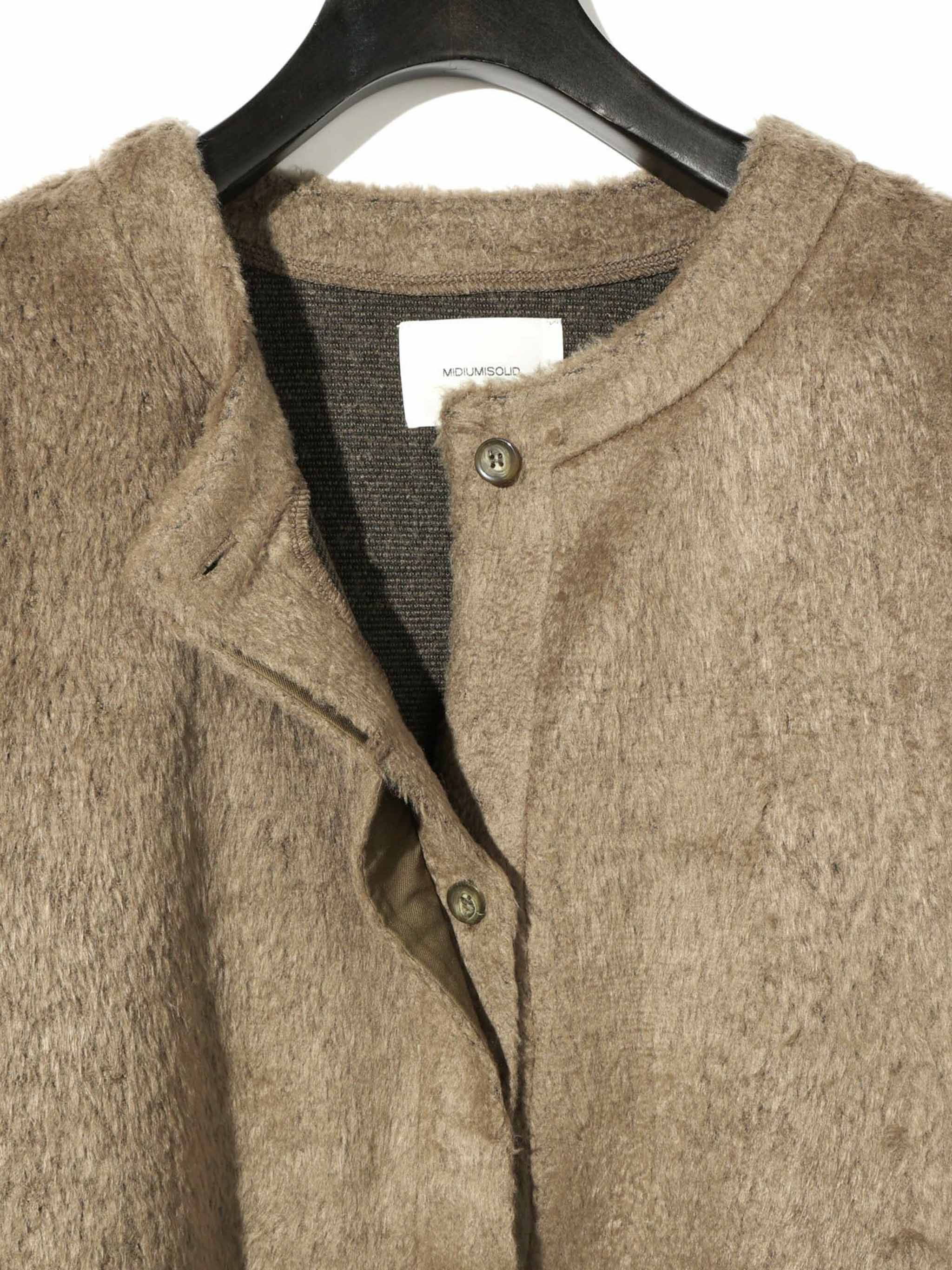 コクーンラウンドカーディガン