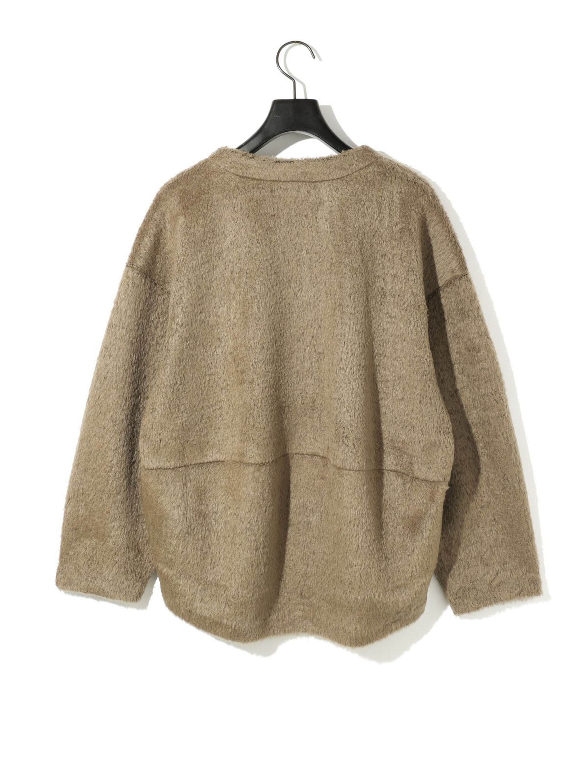 コクーンラウンドカーディガン