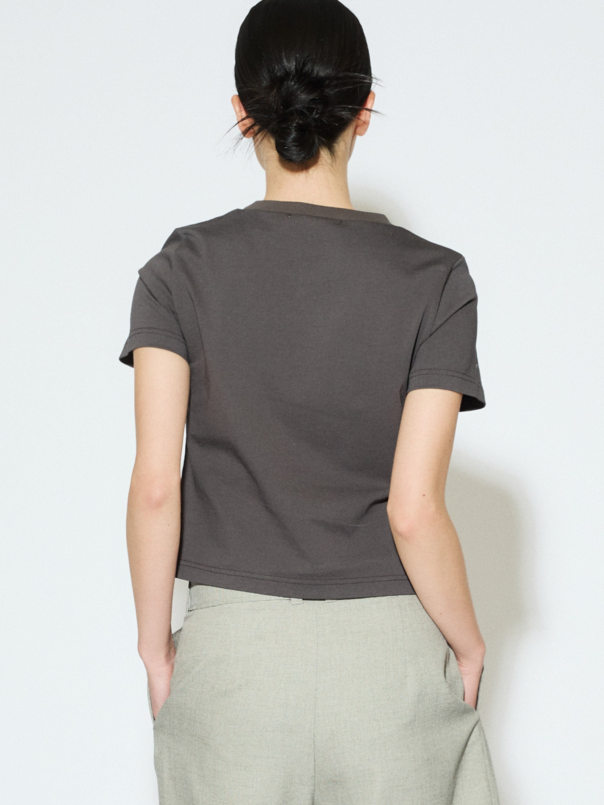 cropped tee