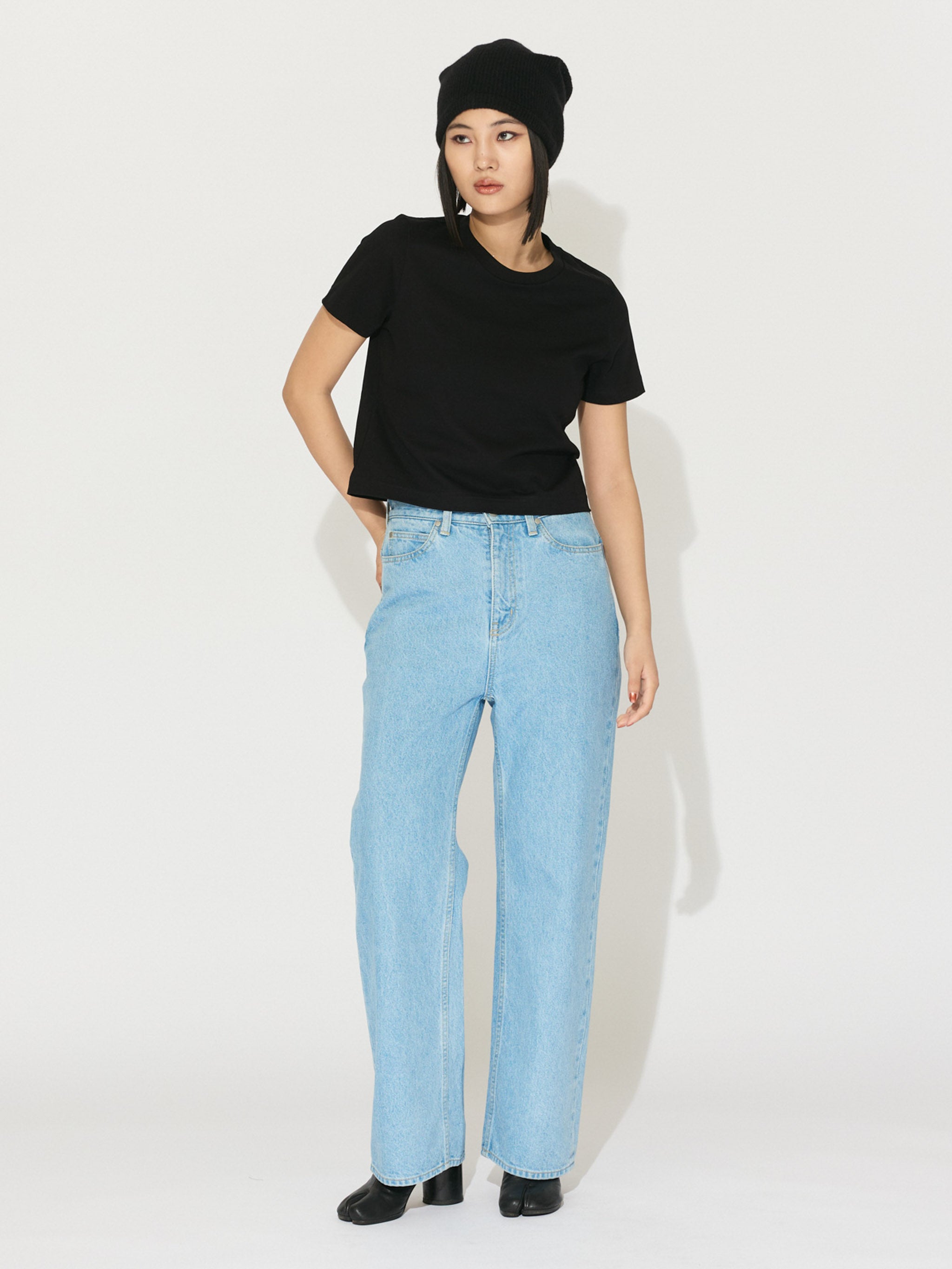 cropped tee