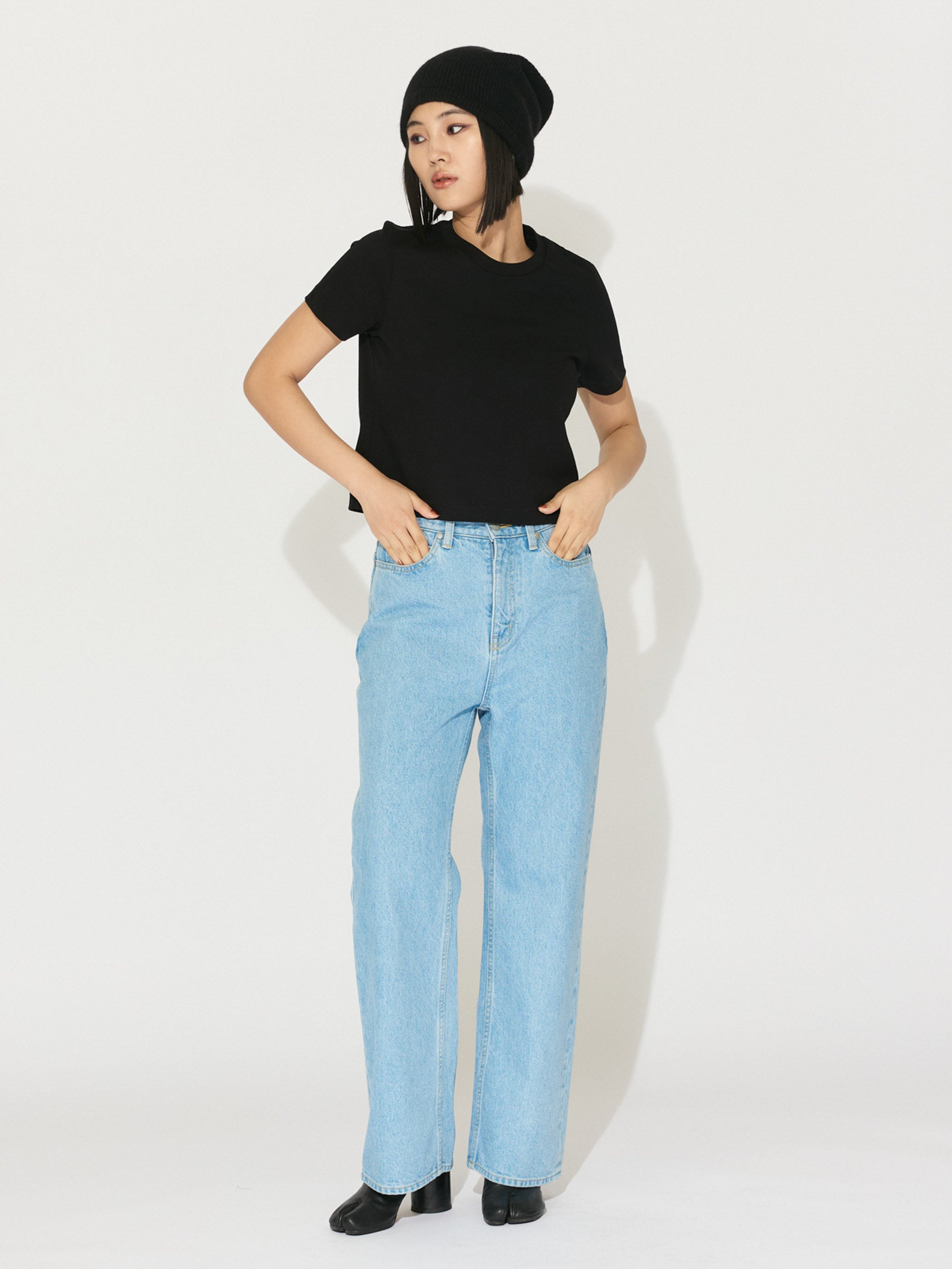 cropped tee