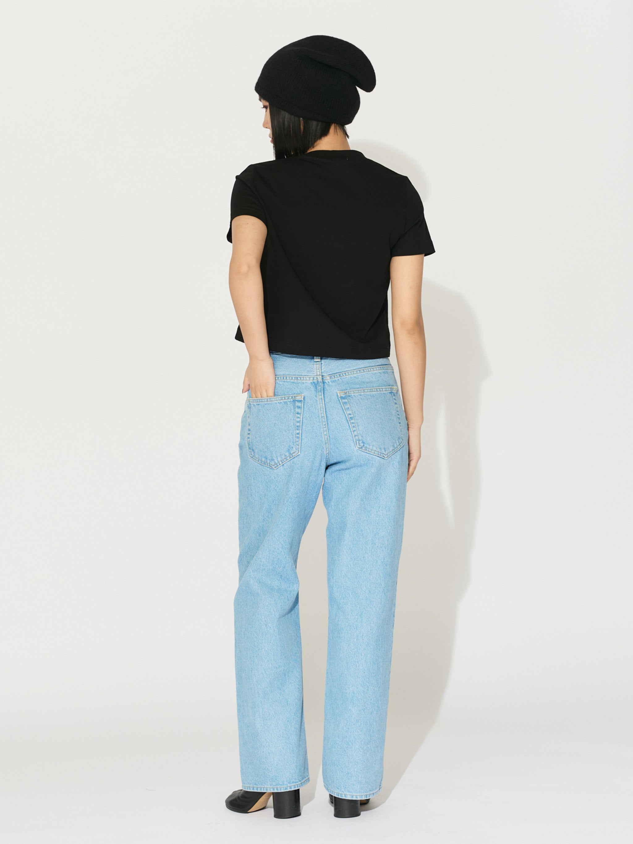 cropped tee
