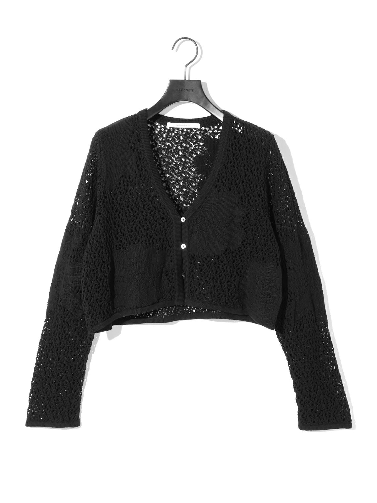 lace mesh cardigan