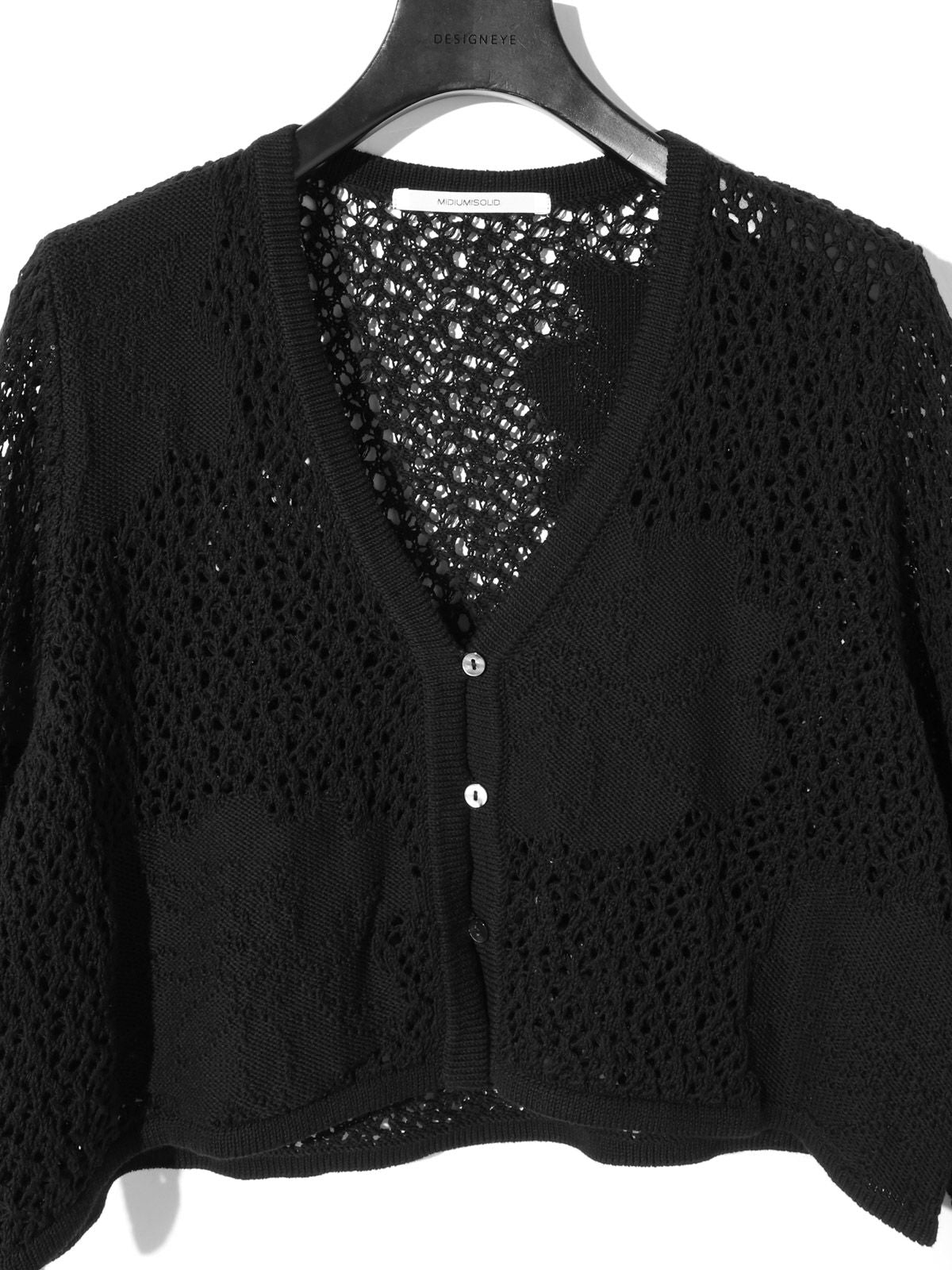 lace mesh cardigan