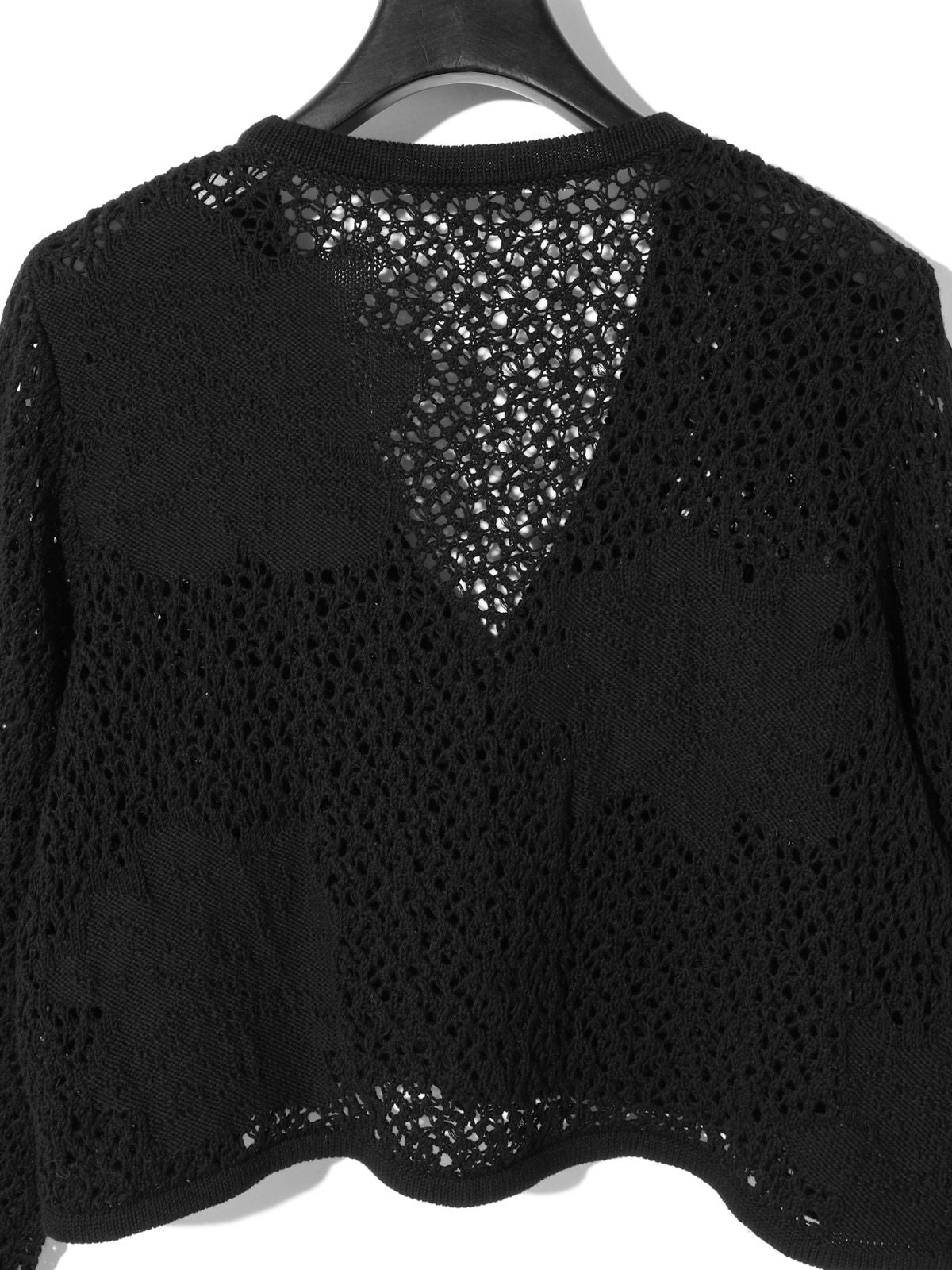 lace mesh cardigan
