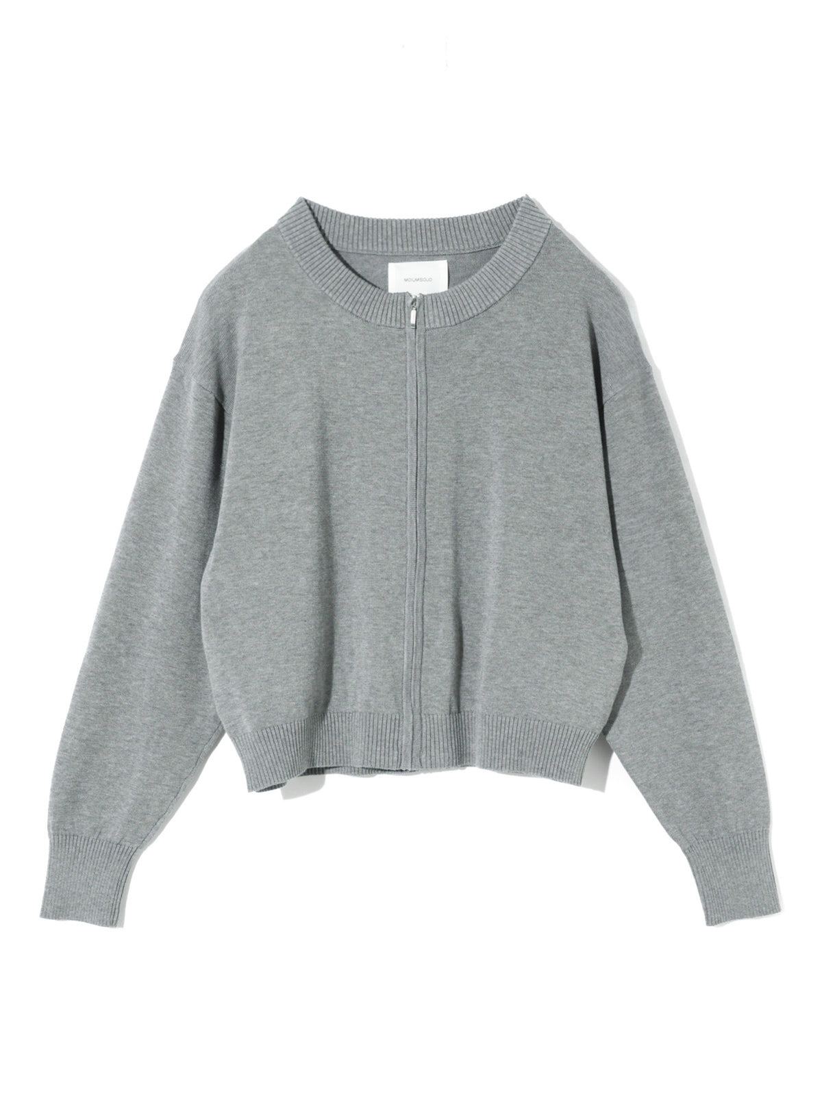 calm zip knit