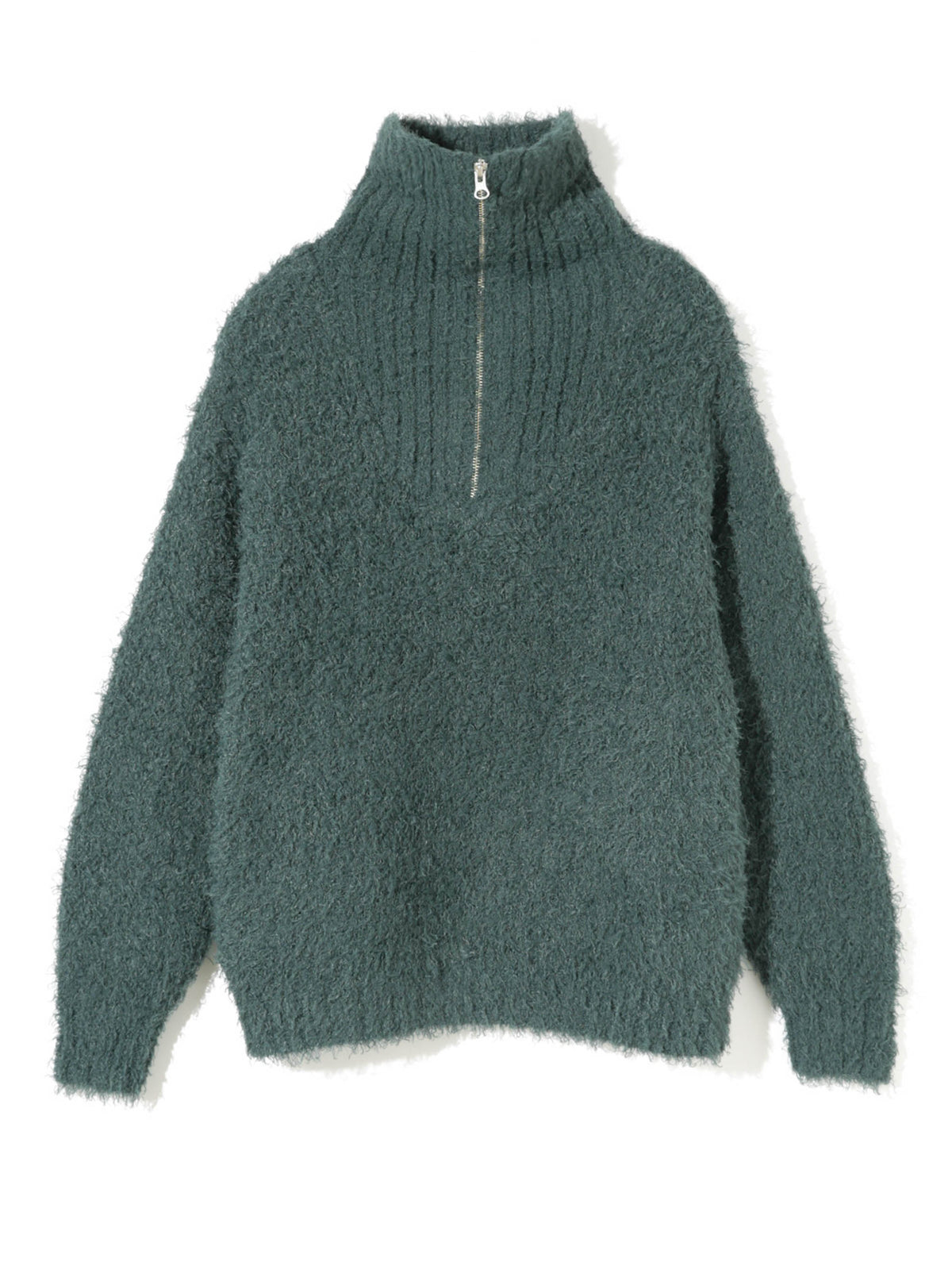 cloud loop zip knit