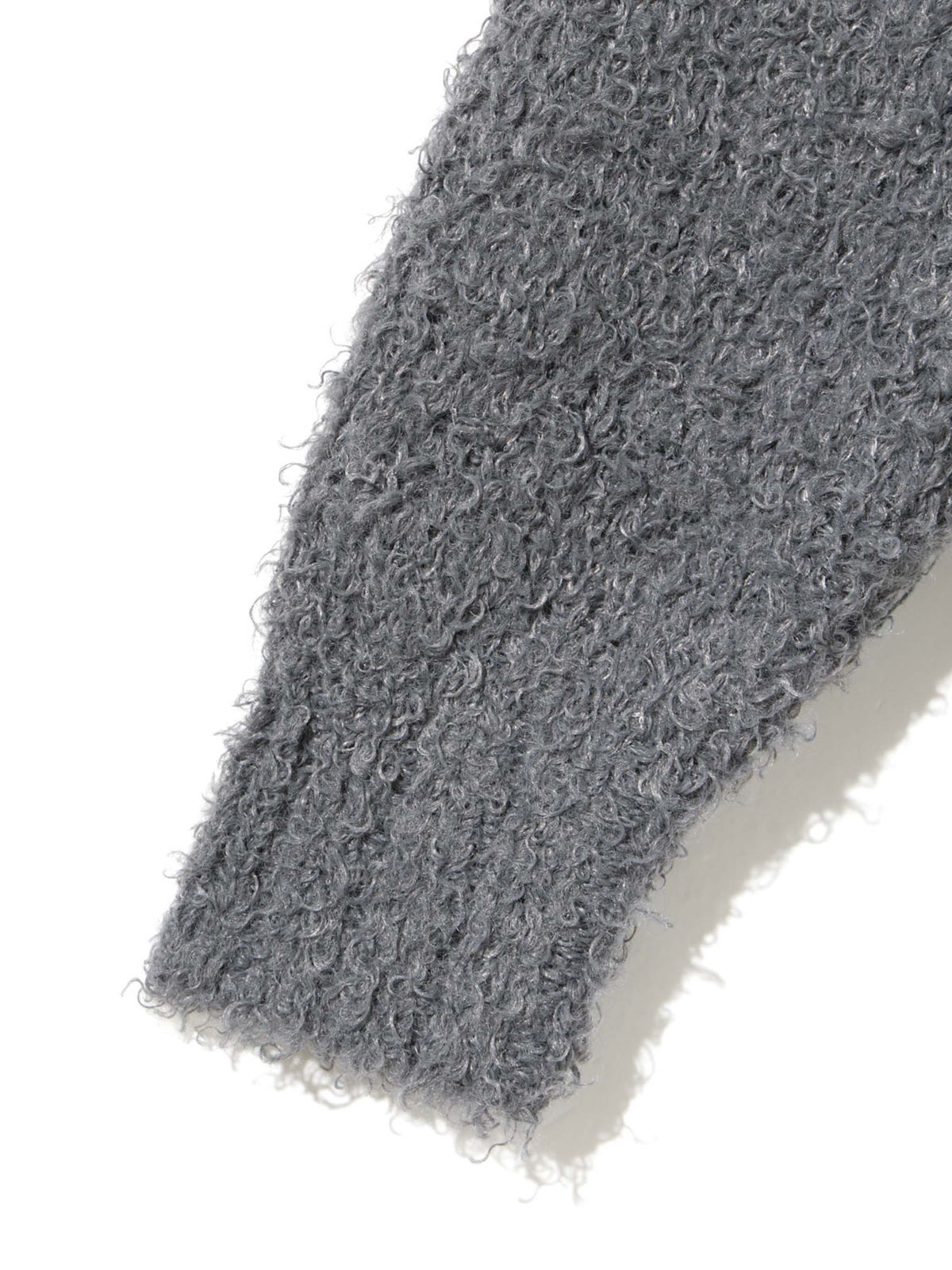 cloud loop zip knit