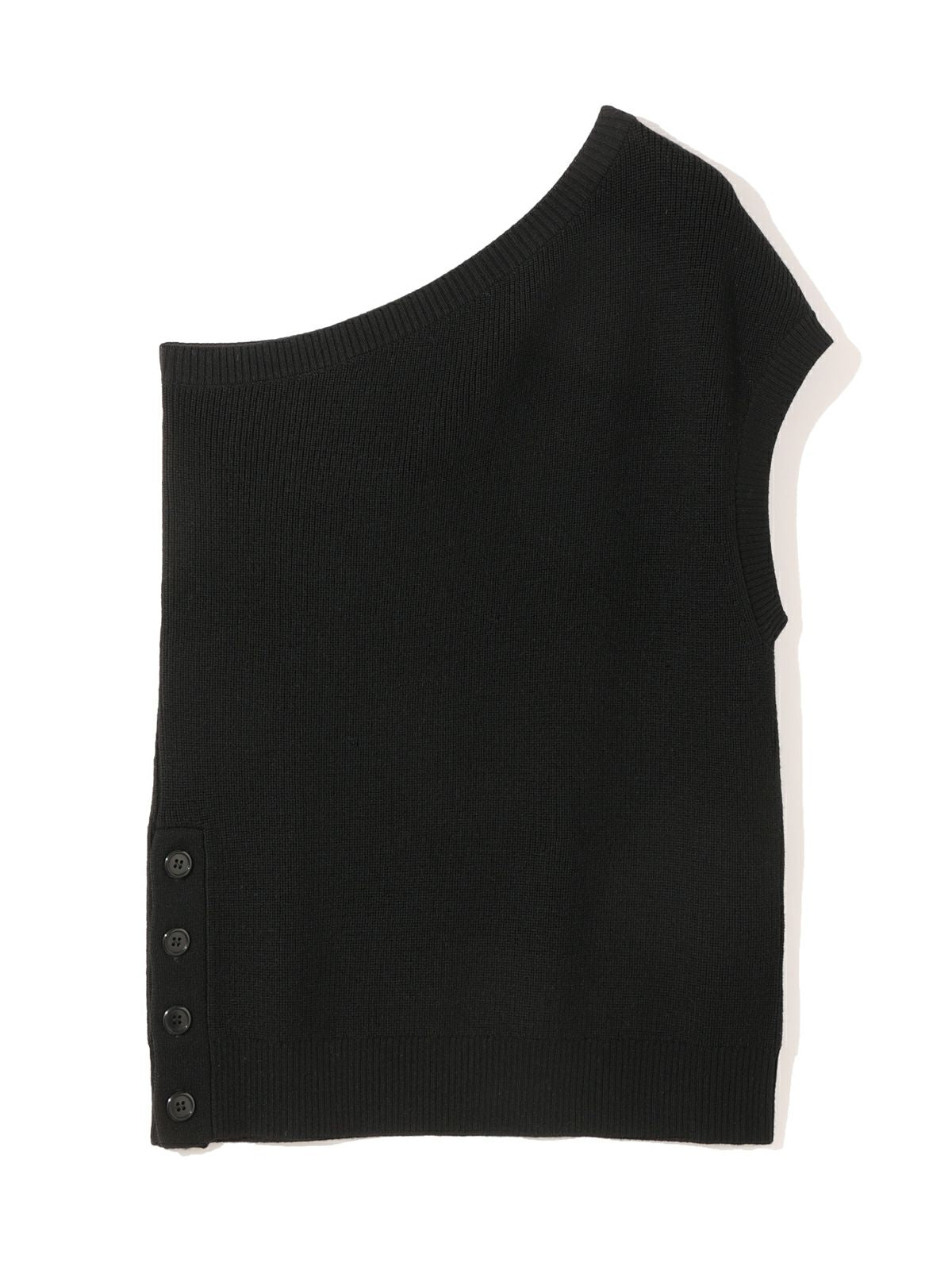 ワンショルダーハーフカーディガントップス(4-1060)