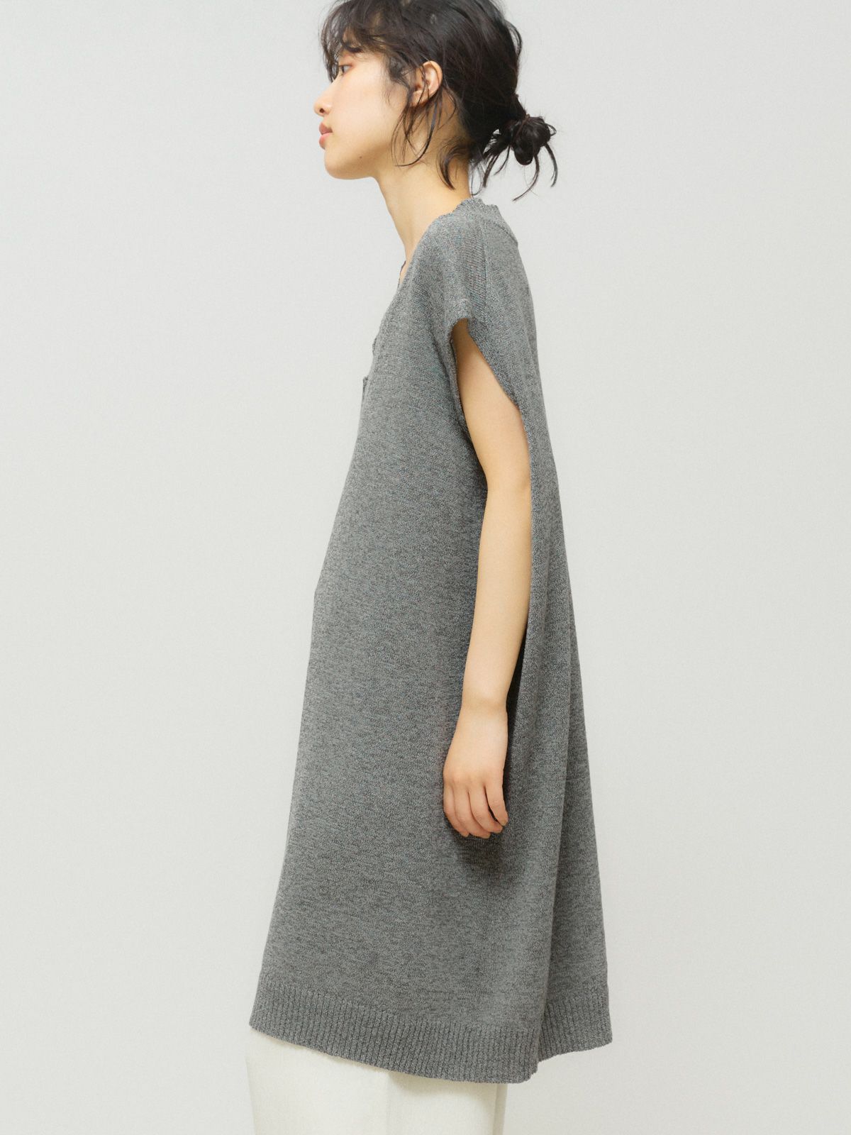 washi/wool big vest