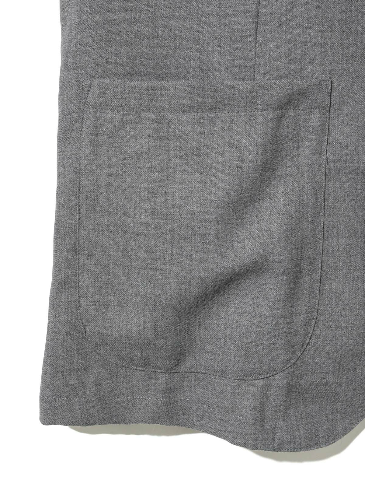 patch pocket shirt jacket