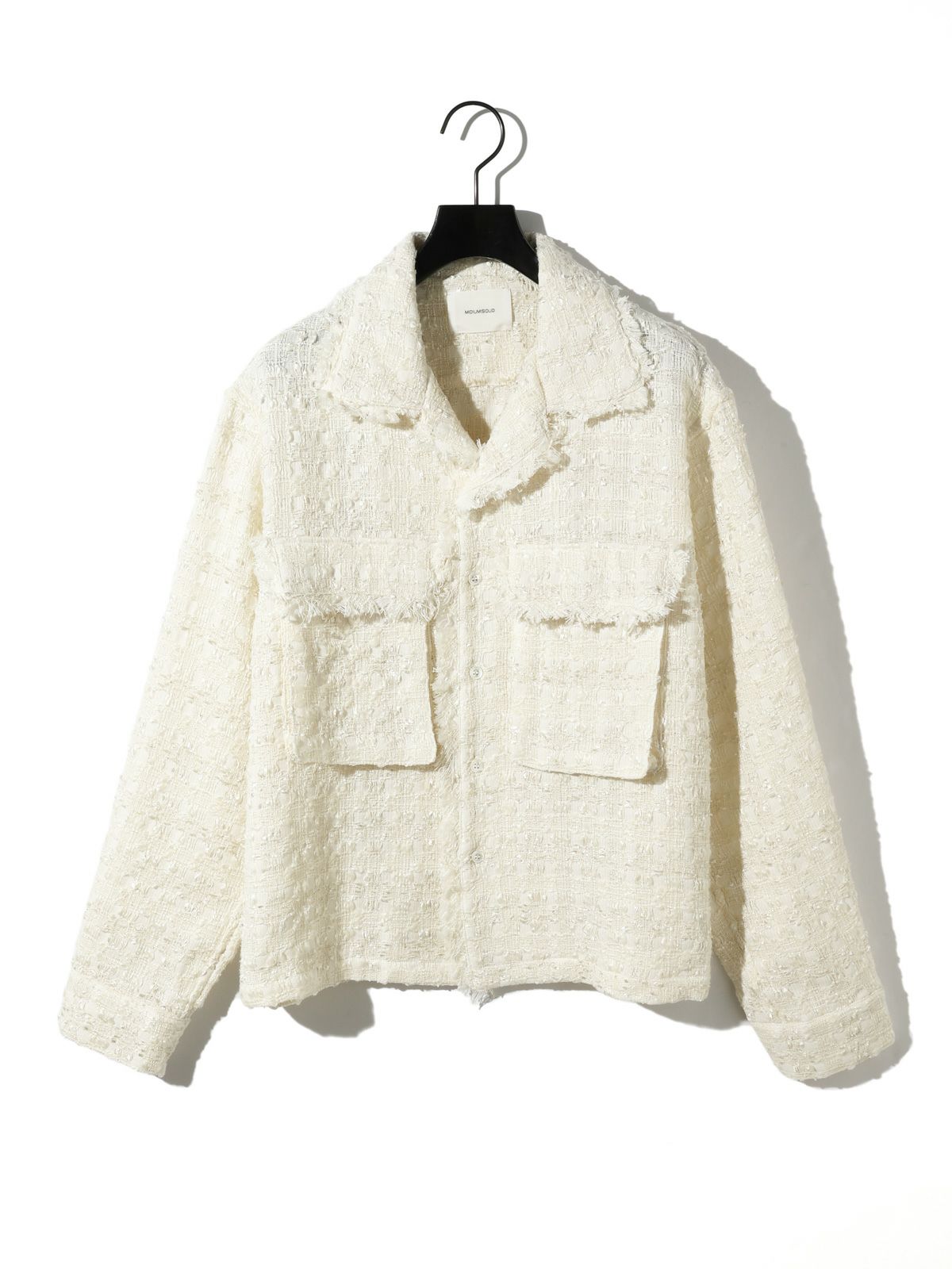 bright tweed blouson