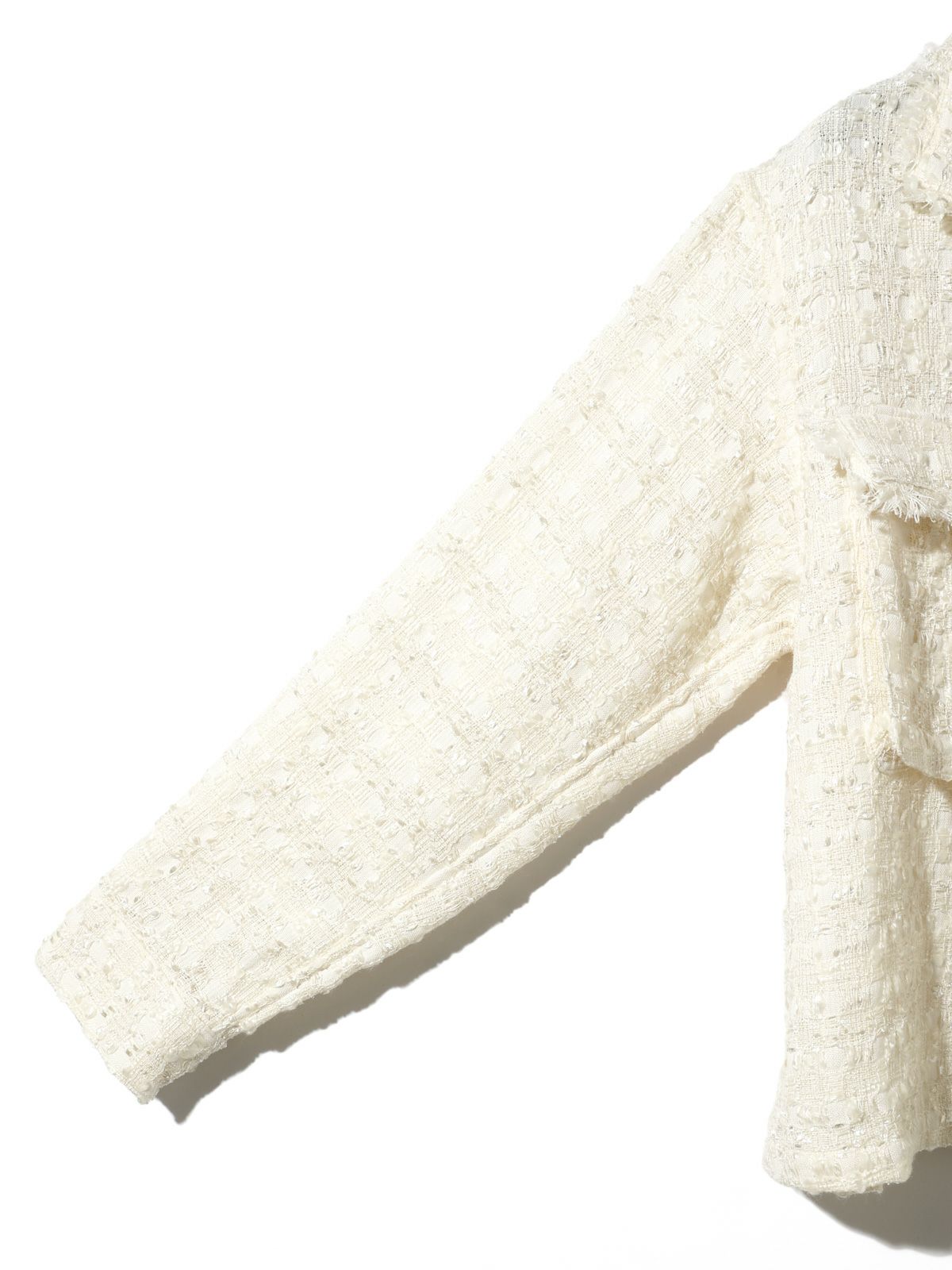 bright tweed blouson