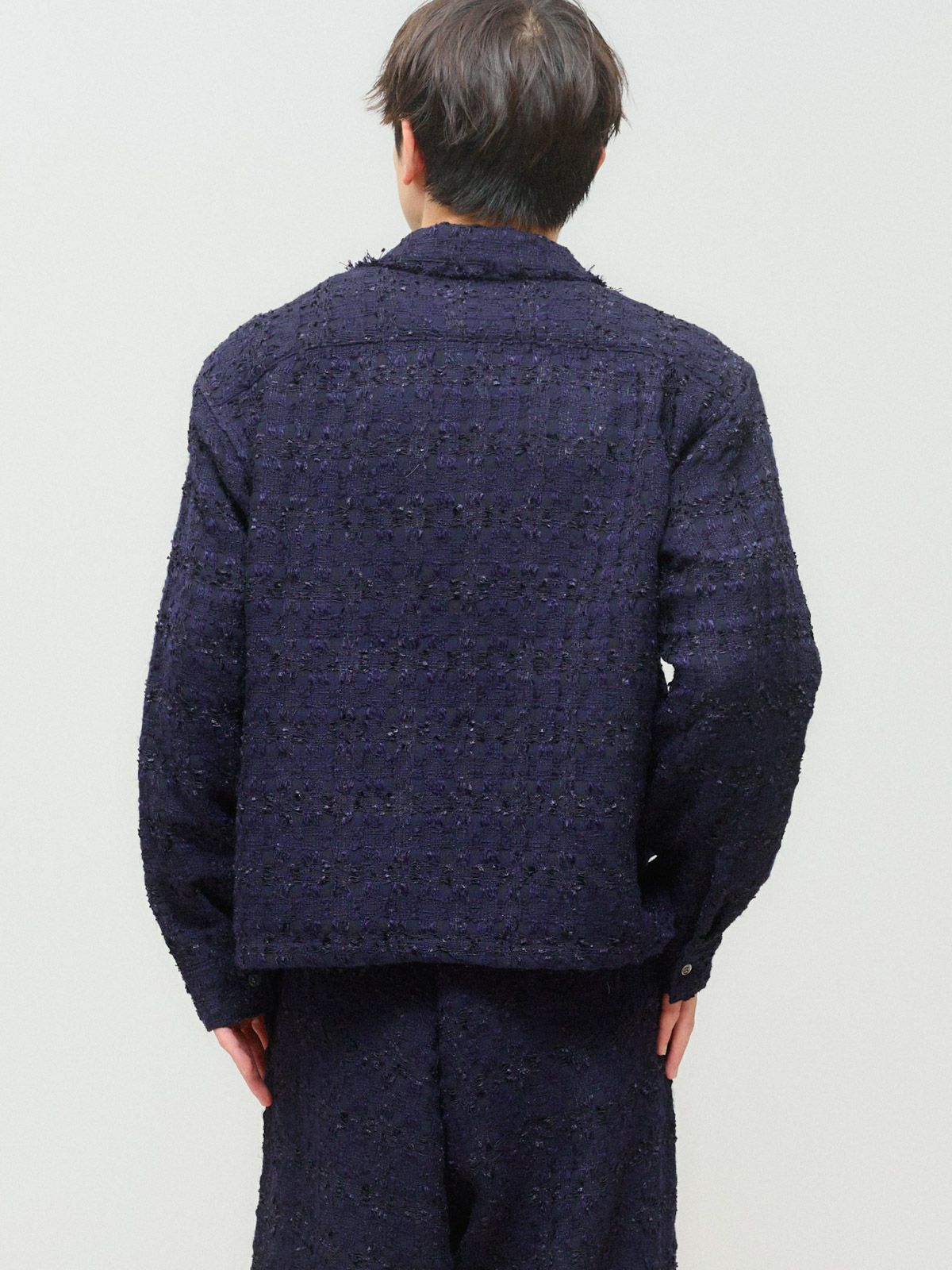 bright tweed blouson