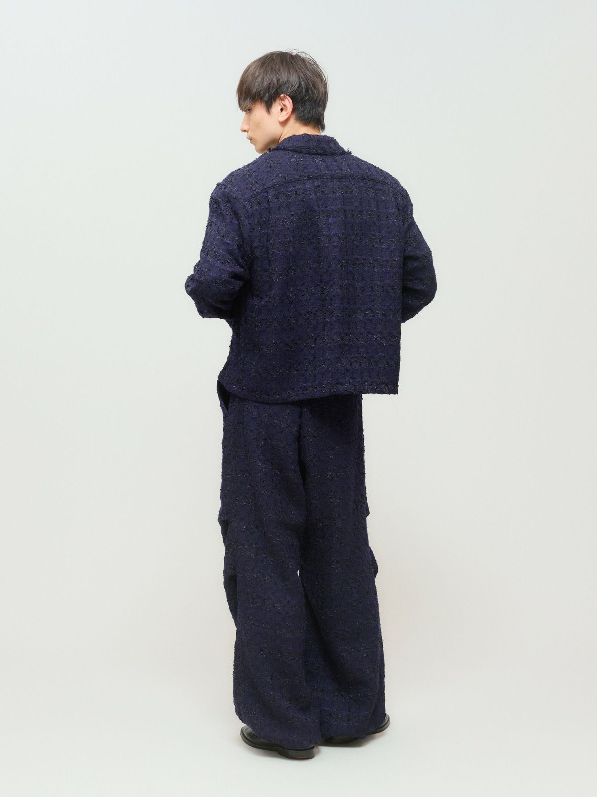 bright tweed blouson