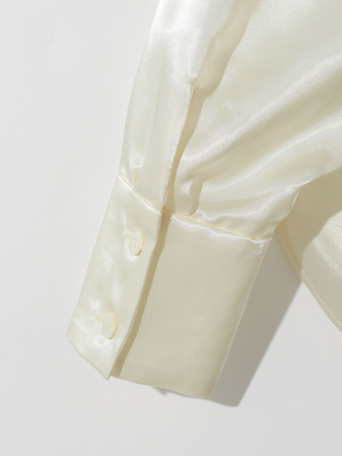 satin 3way ribbon blouse (3-1631)