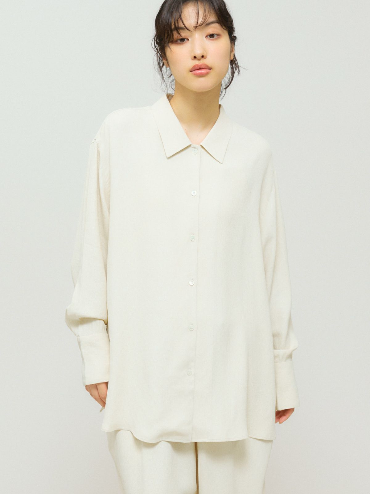 relax jacquard shirt