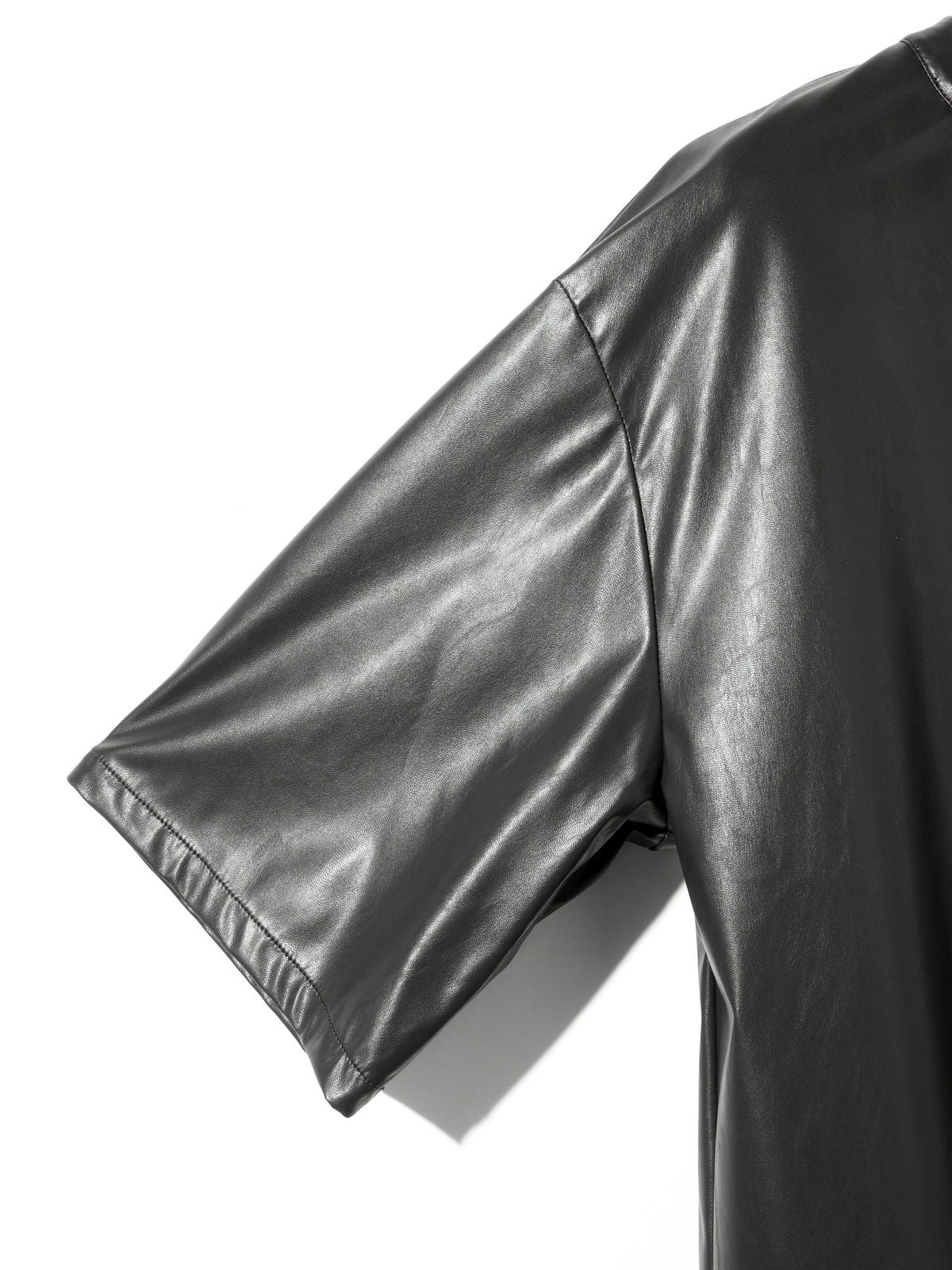 synthetic leather top