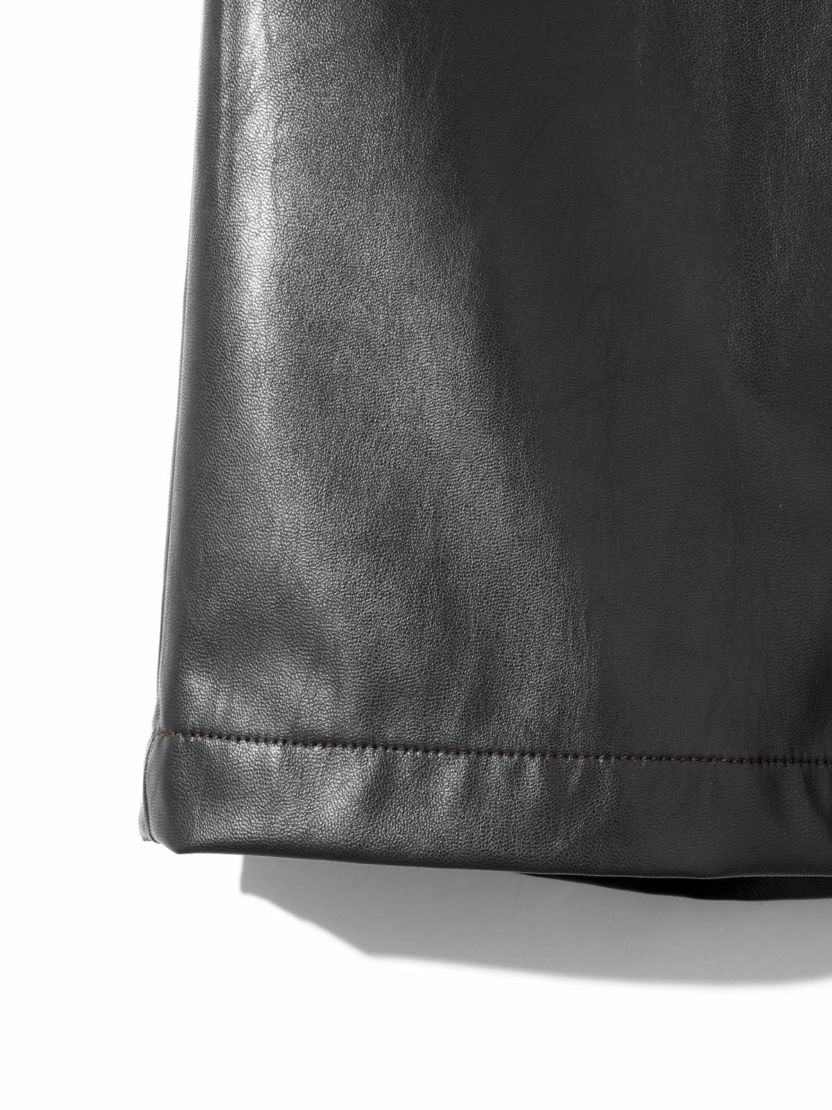 synthetic leather top