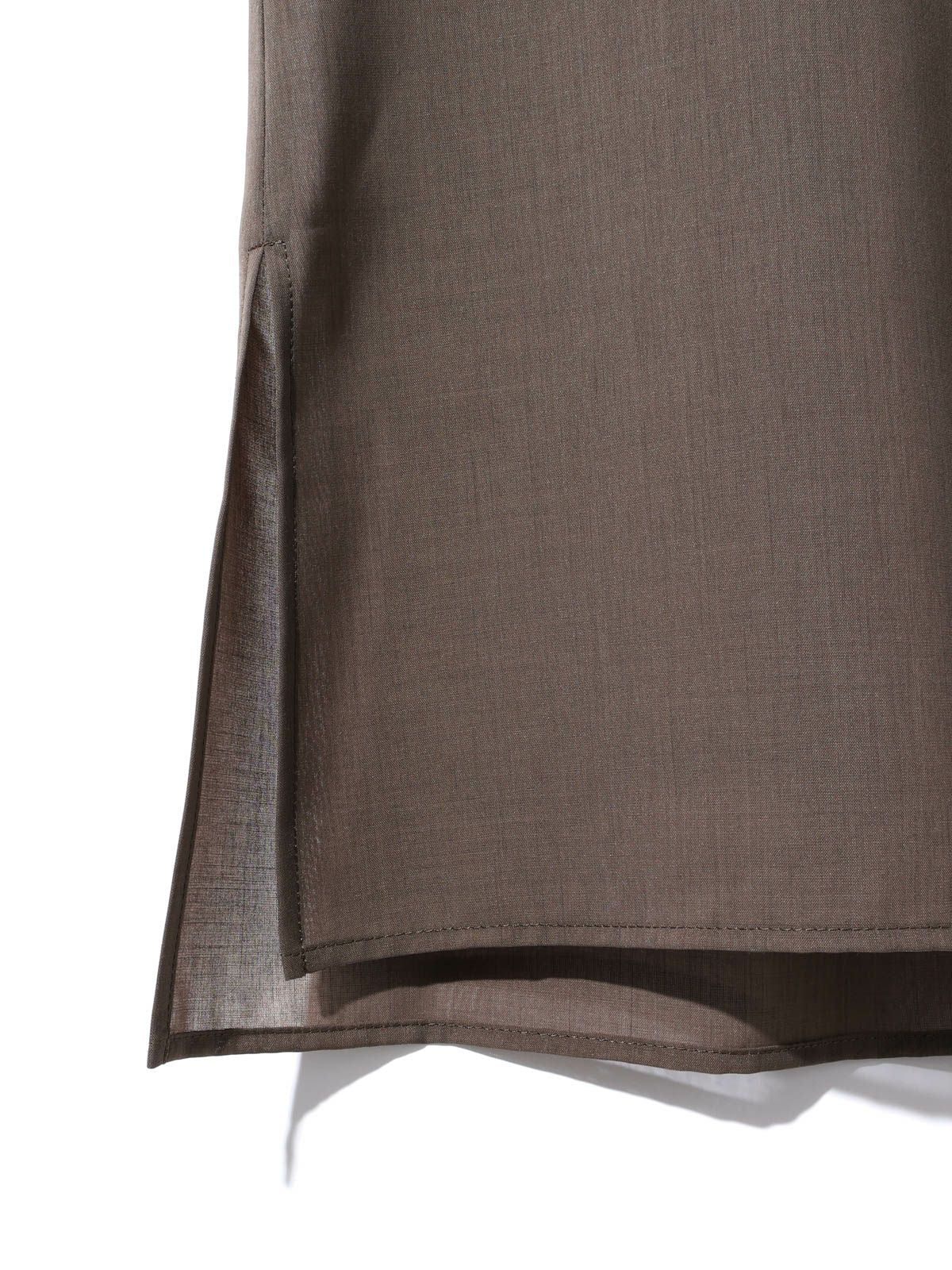 flare slv sheer shirt