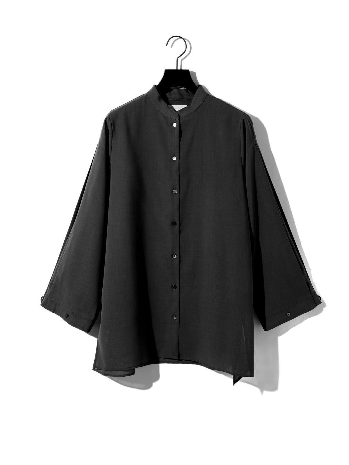 flare slv sheer shirt