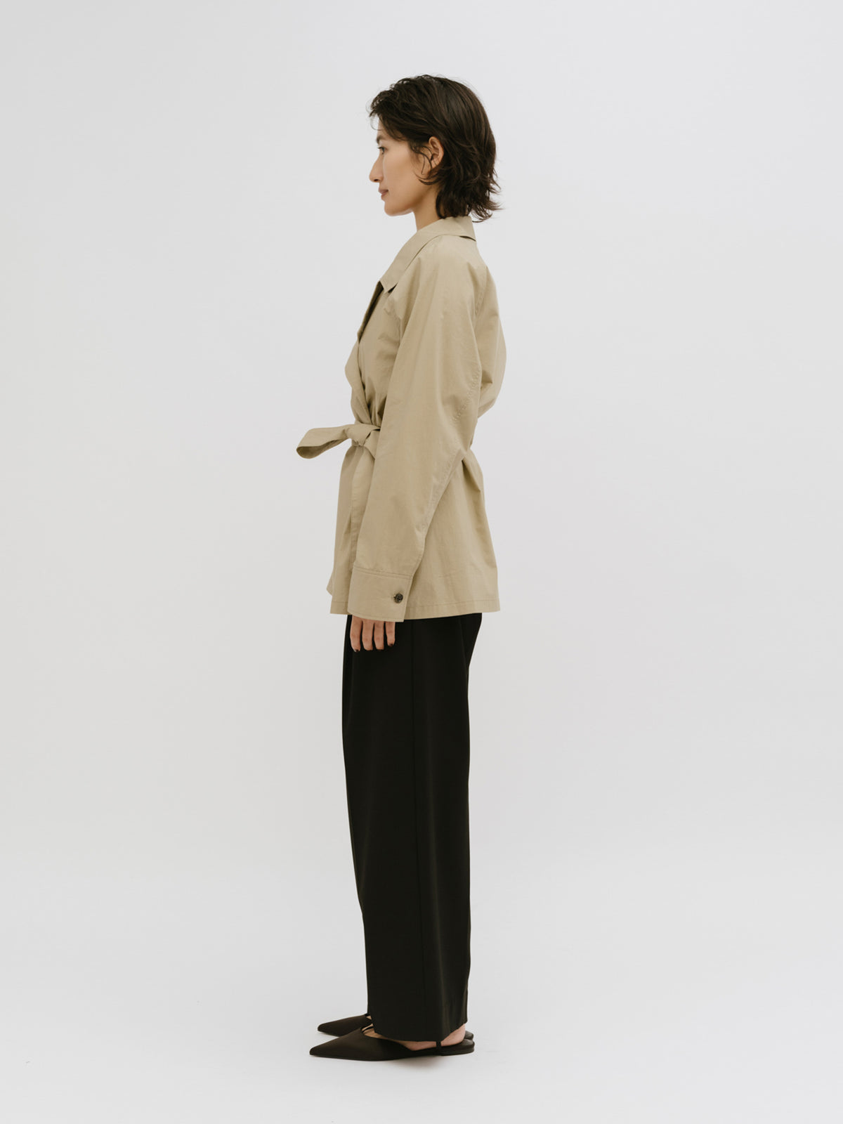 wrappde trench shirt