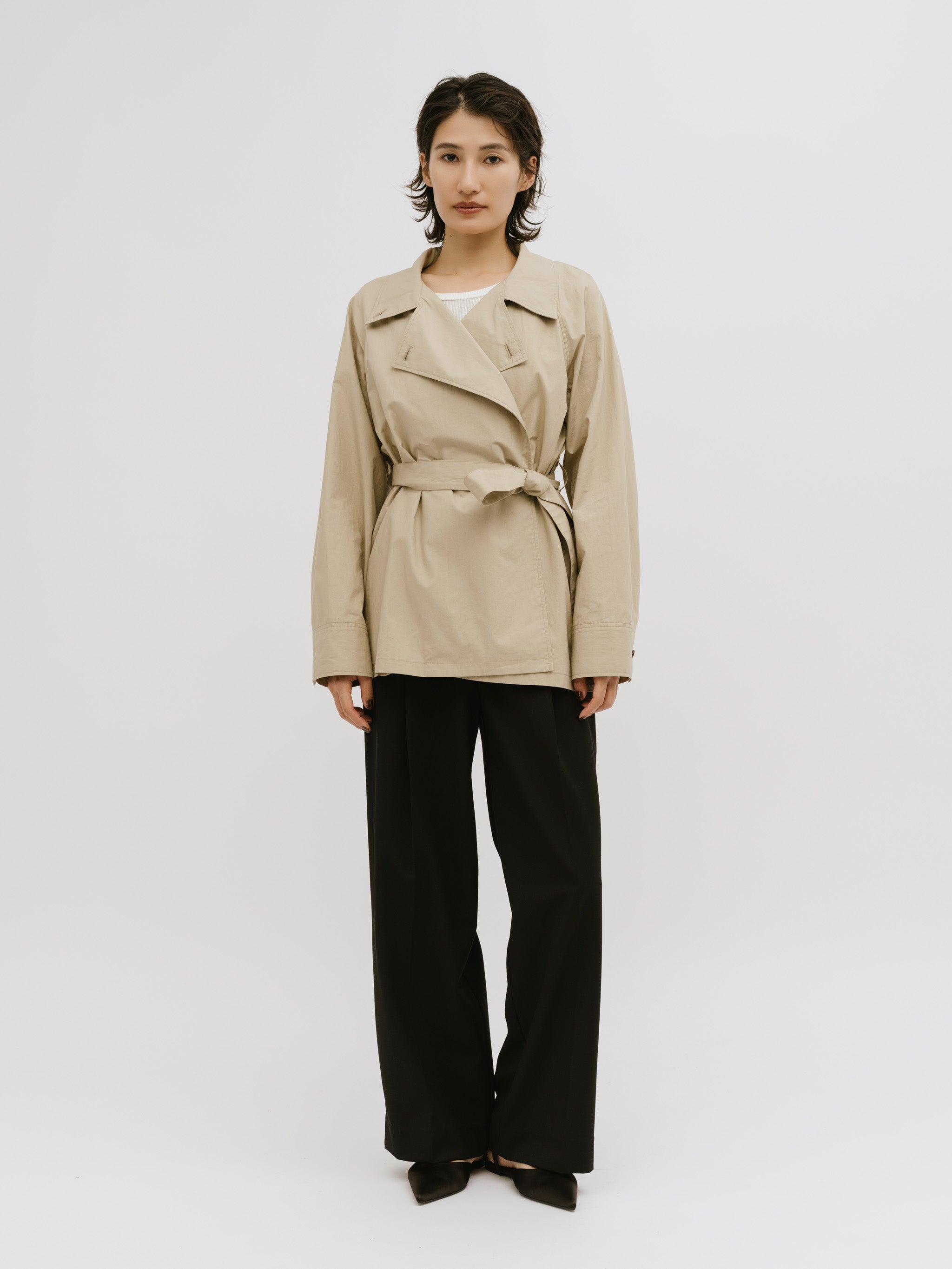 wrappde trench shirt