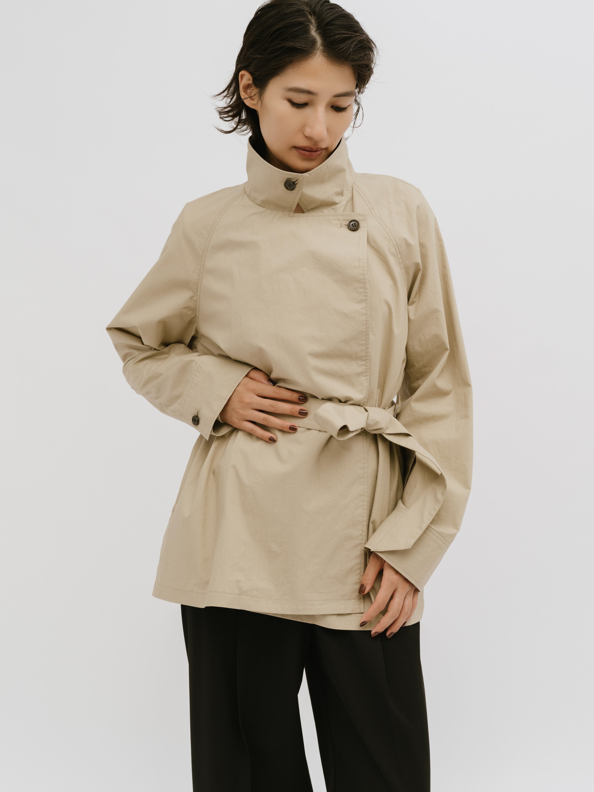 wrappde trench shirt
