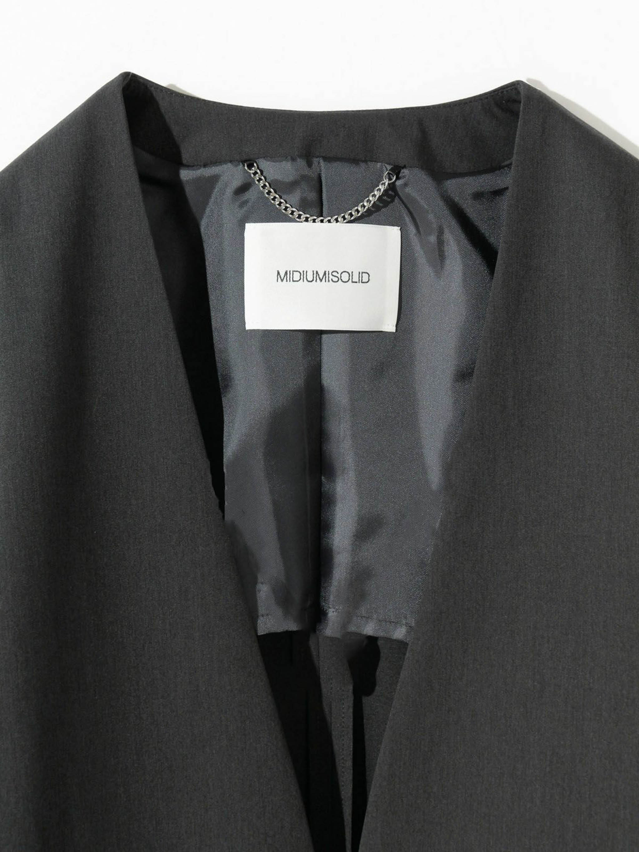 ノーカラージャケット(3-1080)