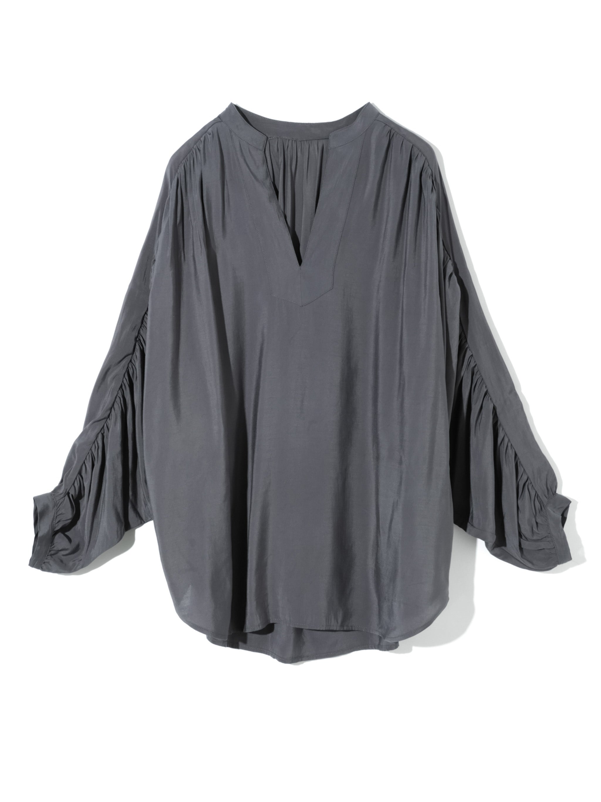 gather sleeve blouse