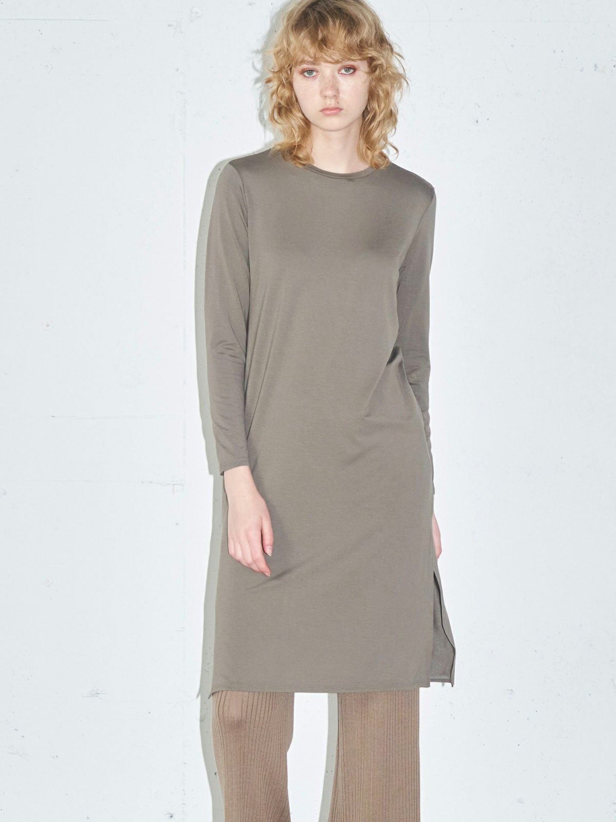 クルーネックインナーワンピース(3-1311)