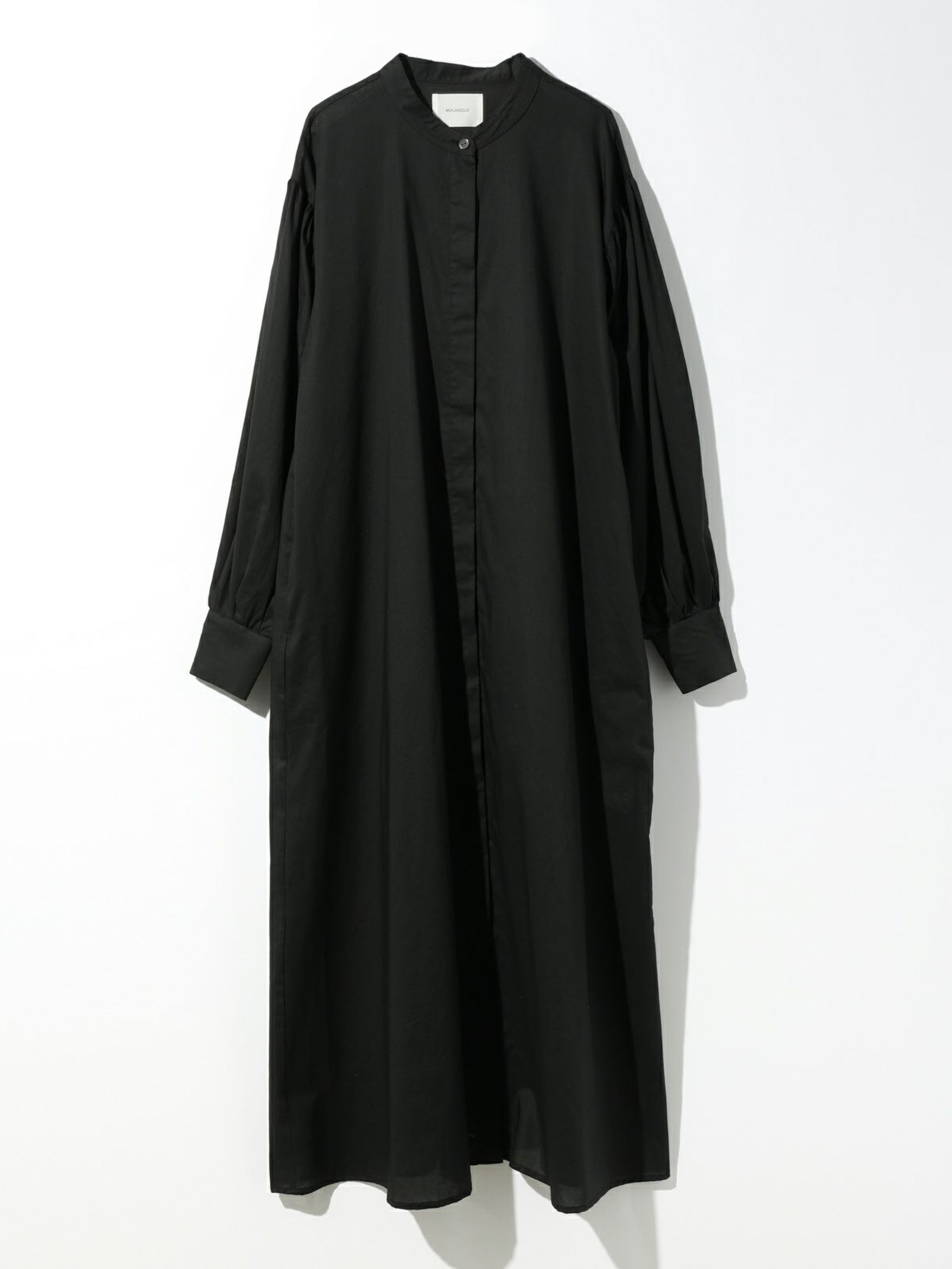 ベスト付きロングシャツワンピース