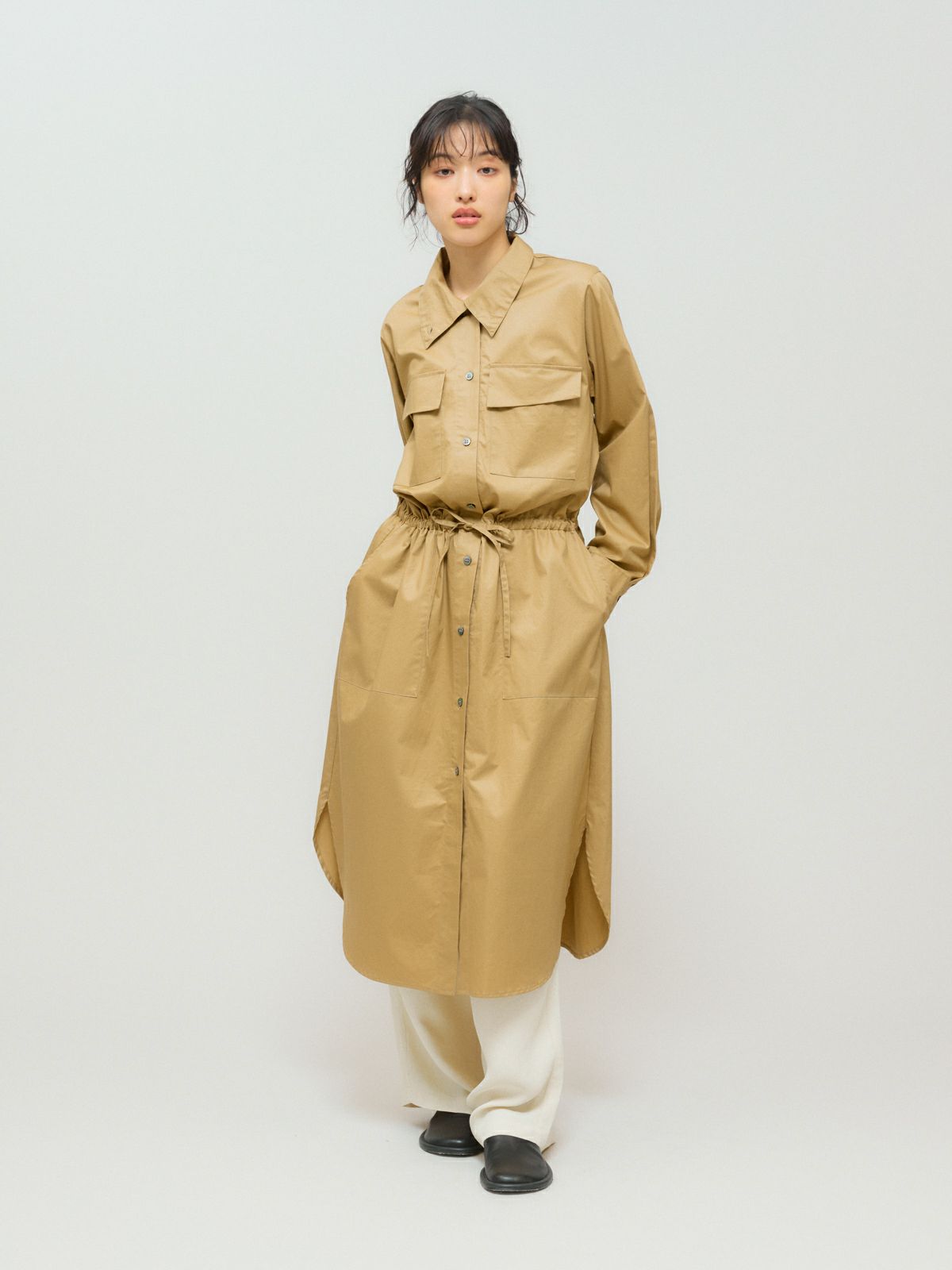 work shirt one-piece