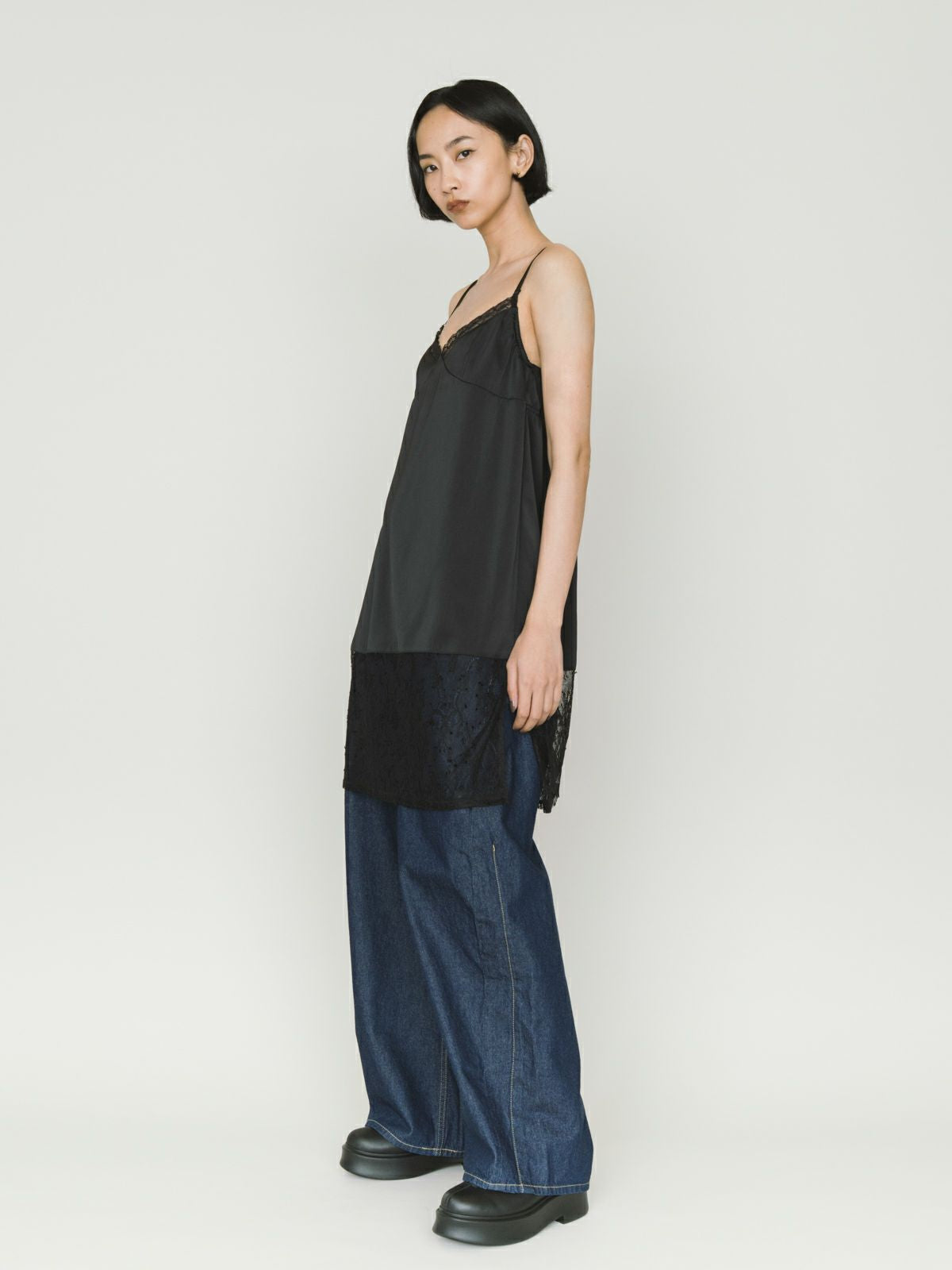 slip camisole one-piece