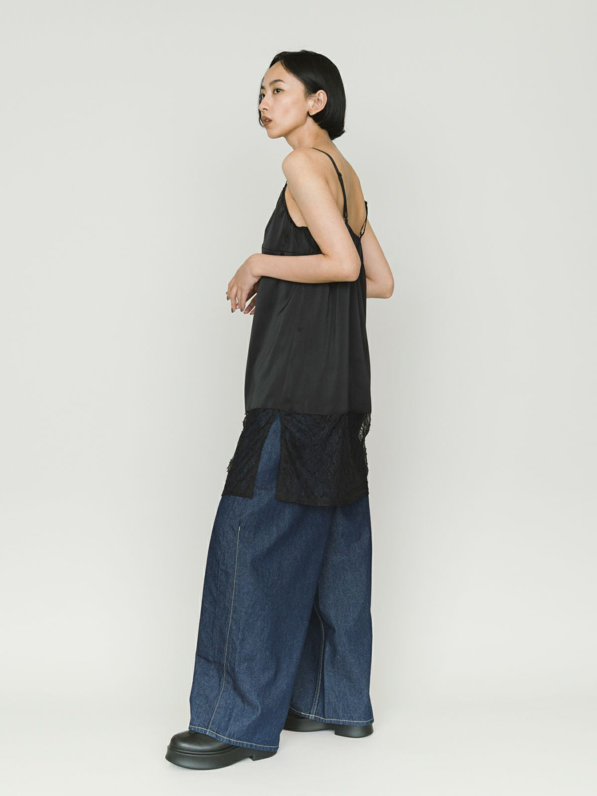 slip camisole one-piece