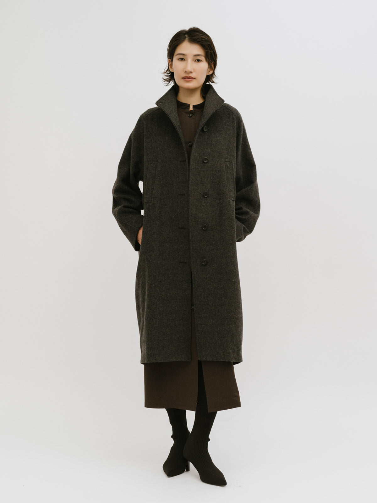 edge line long gilet