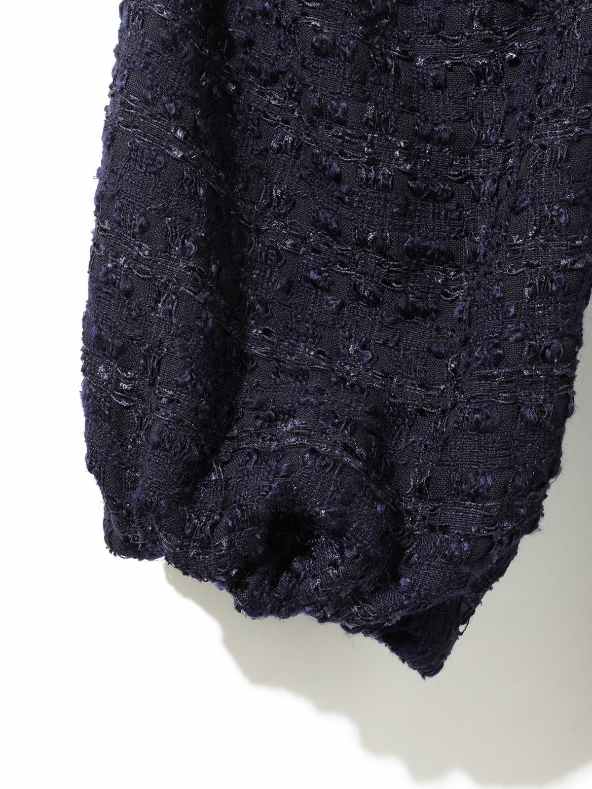 bright tweed parachute pants