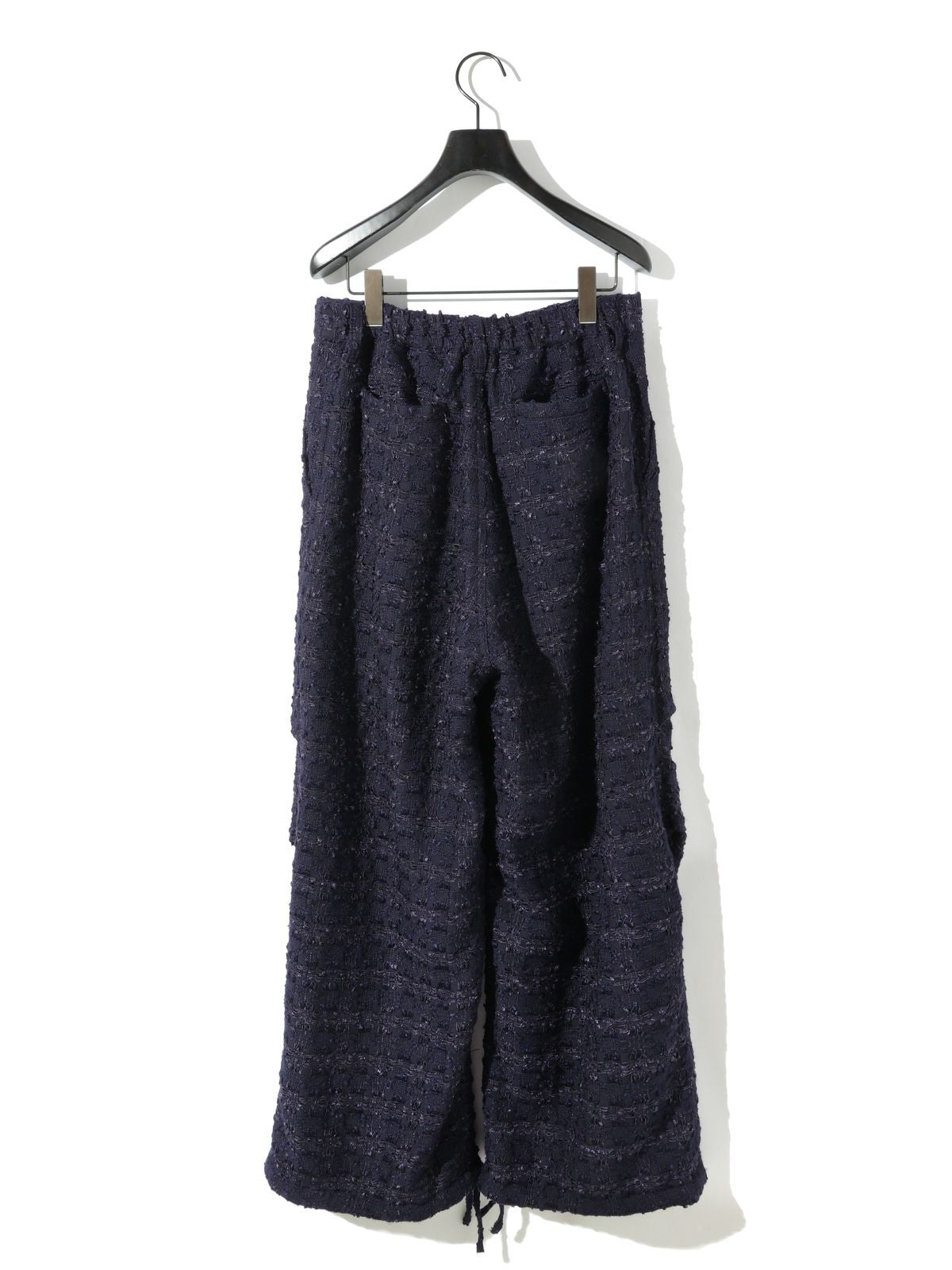 bright tweed parachute pants