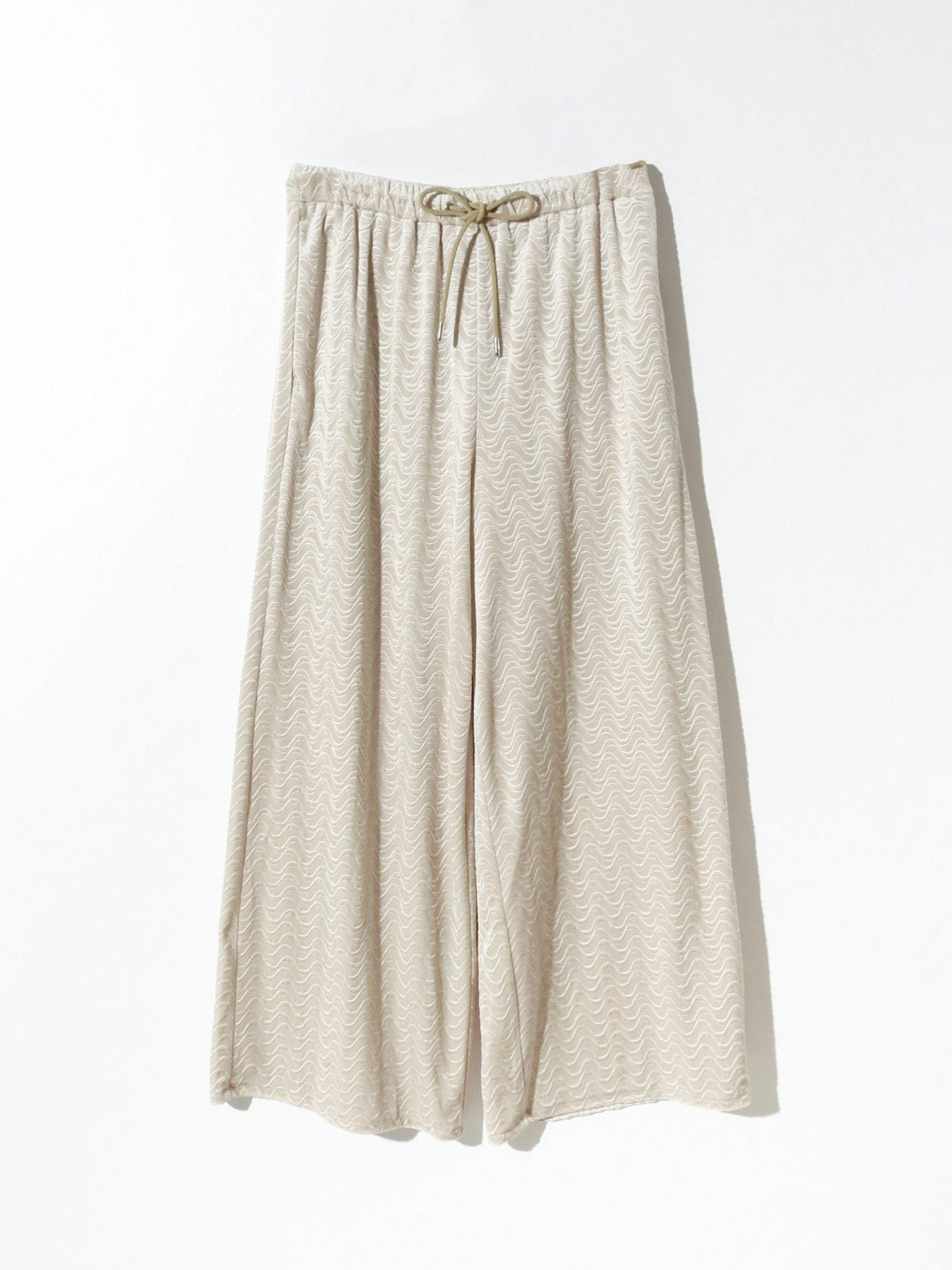 ピンティングベロアワイドパンツ(3-1319)