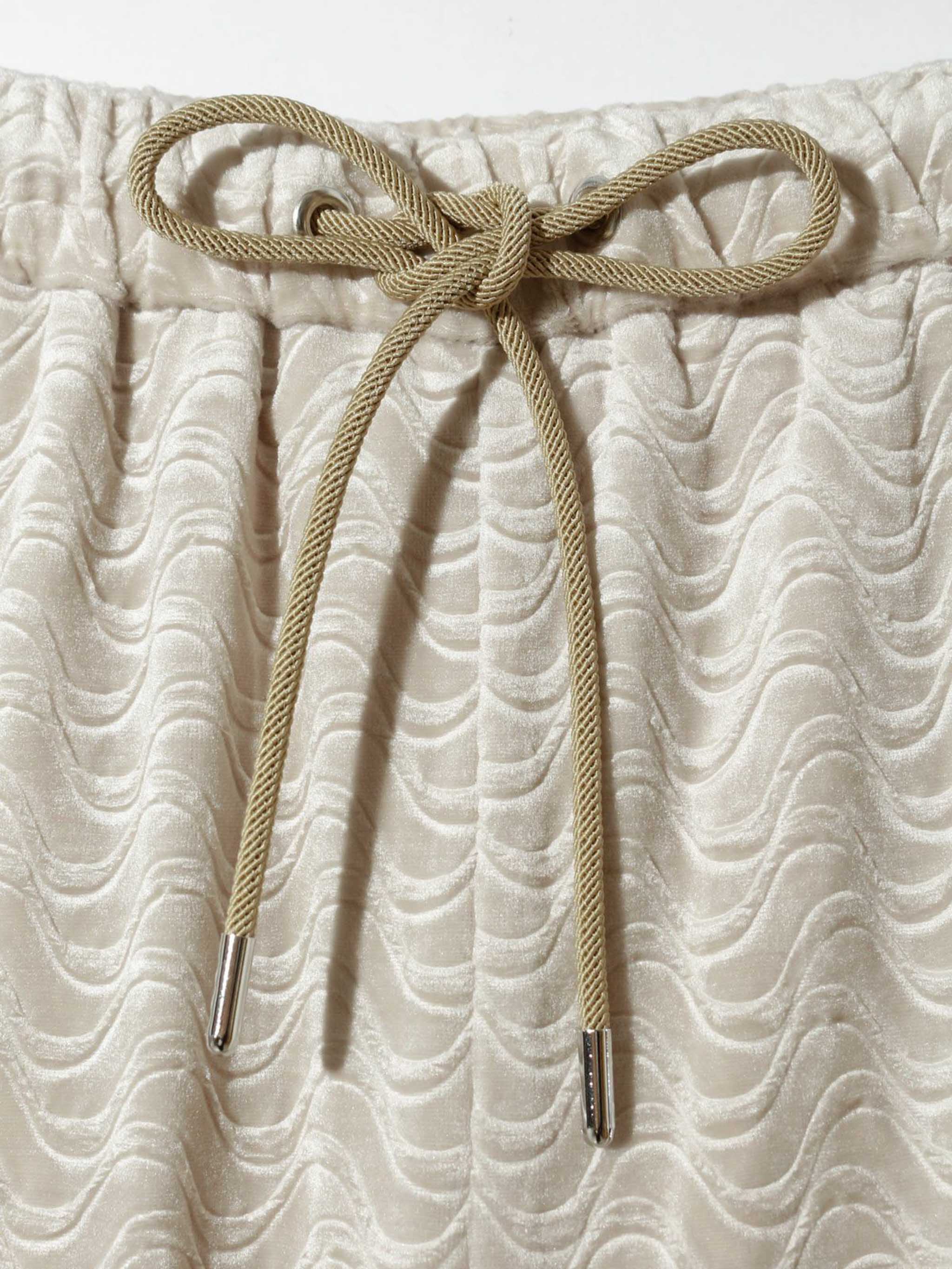 ピンティングベロアワイドパンツ(3-1319)