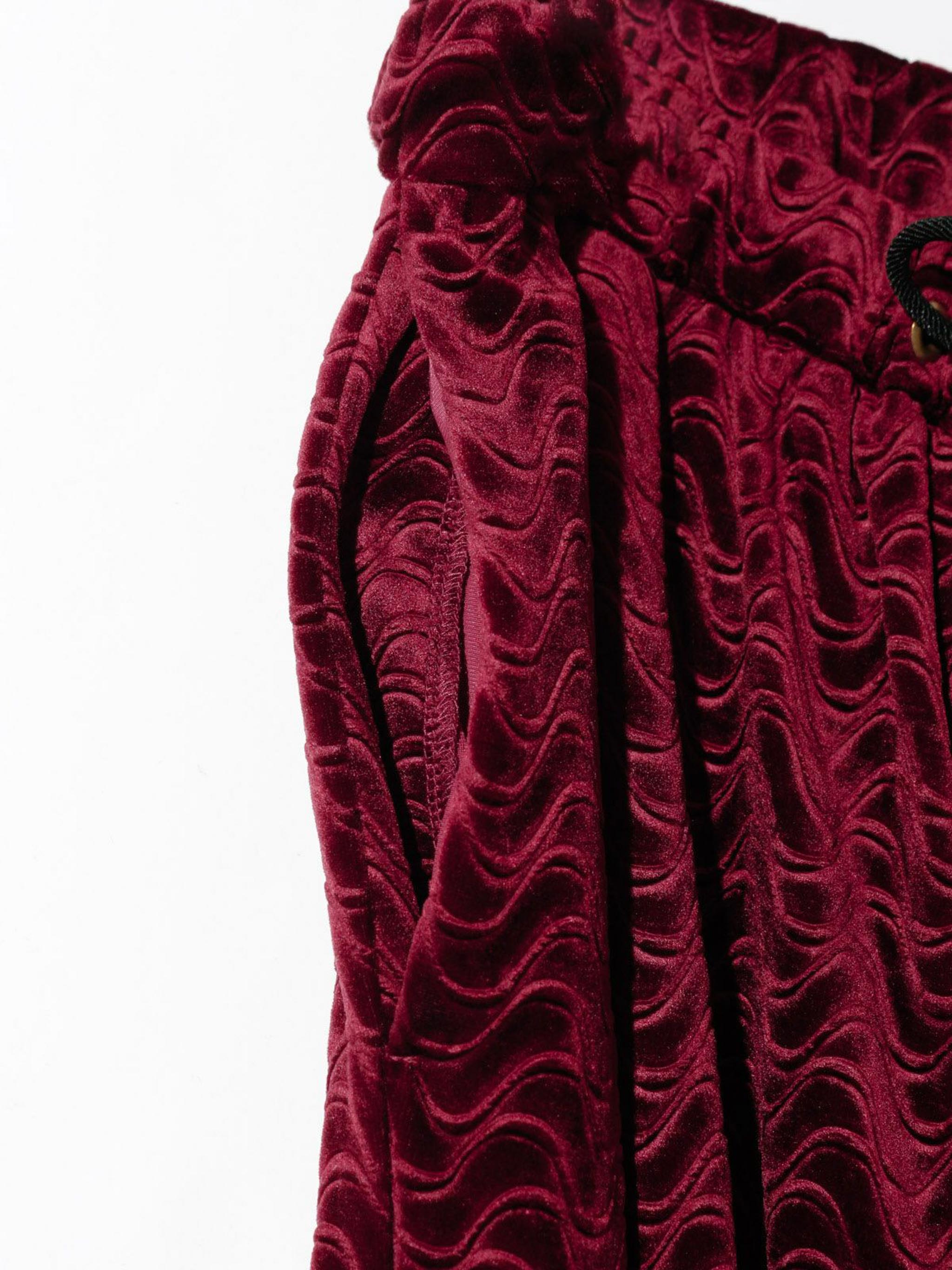 ピンティングベロアワイドパンツ(3-1319)